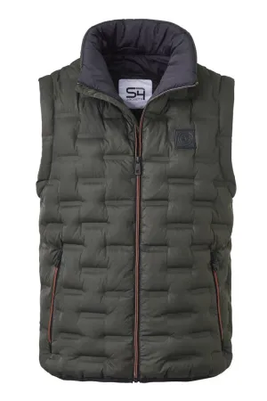 Ares Water Resistant Recycled Down Gilet - Olive