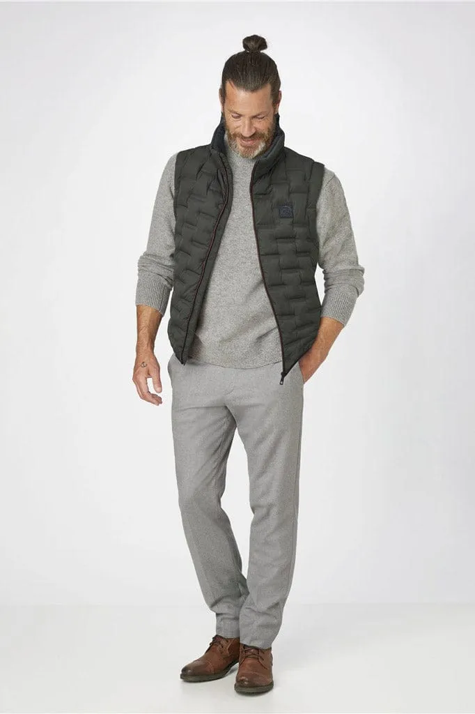 Ares Water Resistant Recycled Down Gilet - Olive