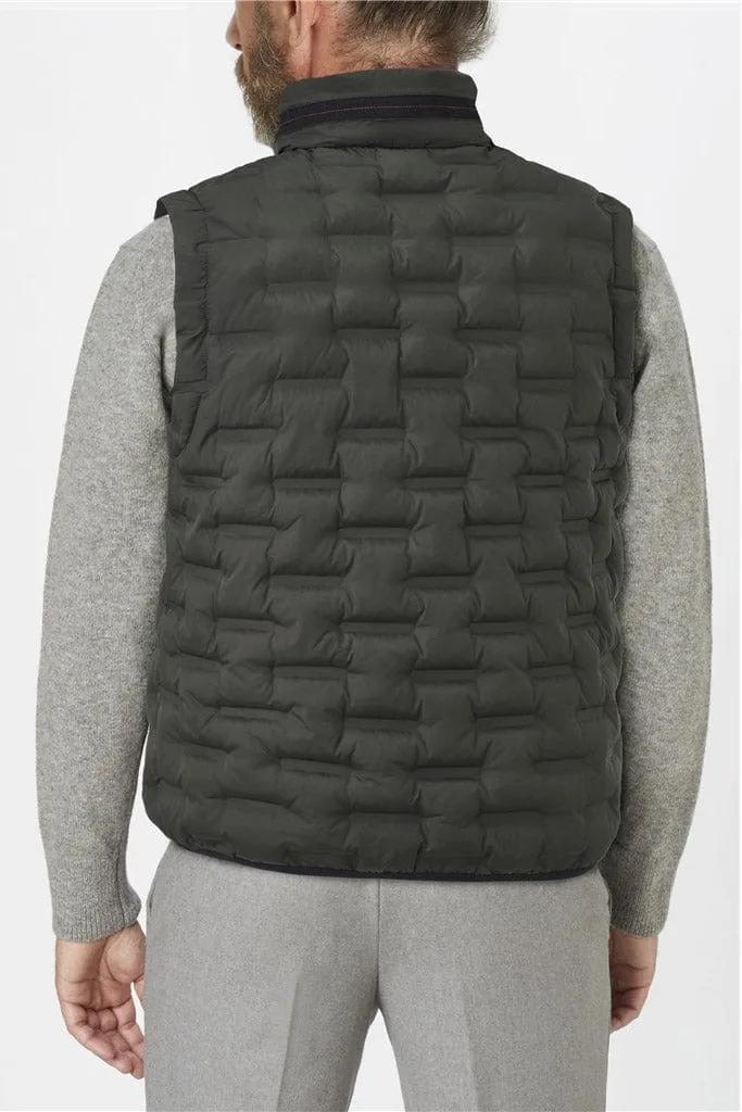 Ares Water Resistant Recycled Down Gilet - Olive