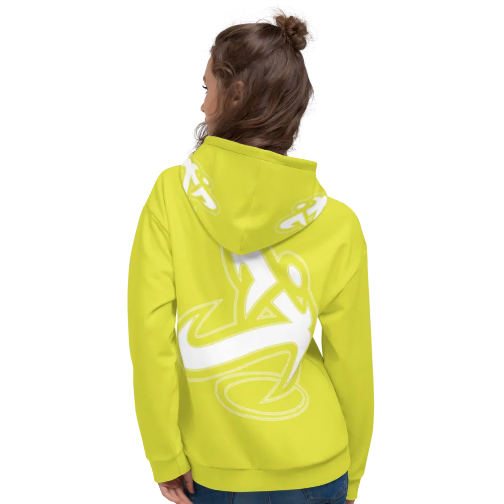 Athletic Apparatus Starship White Logo Unisex Hoodie