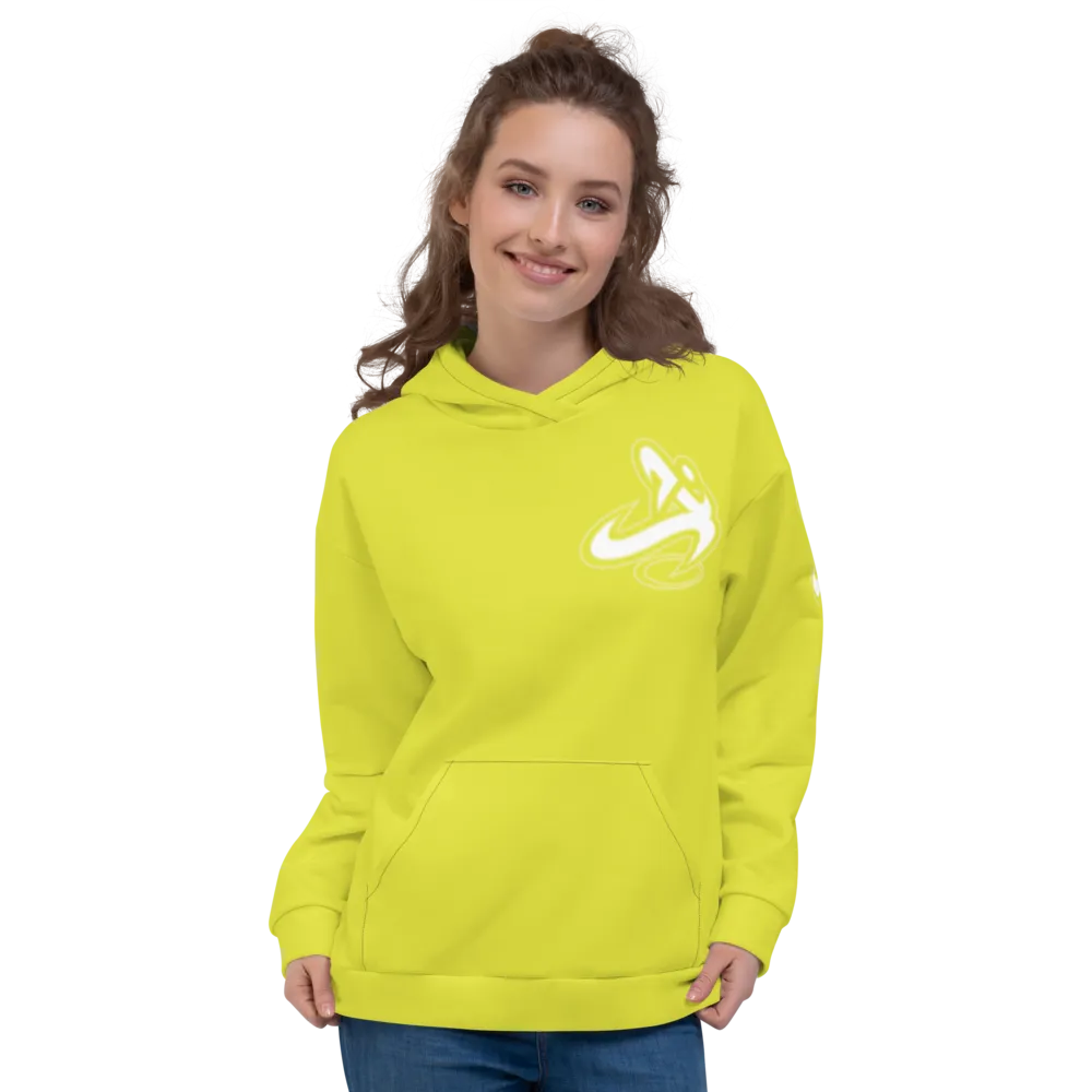 Athletic Apparatus Starship White Logo Unisex Hoodie