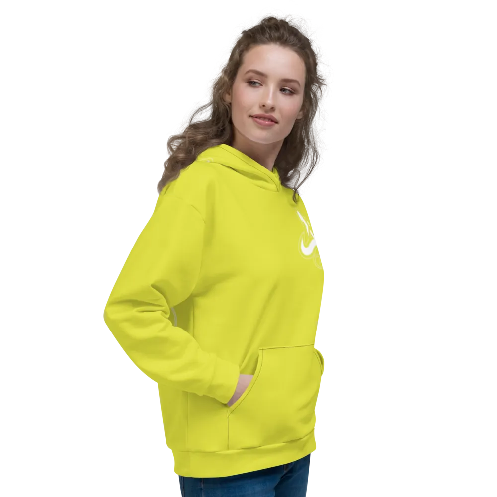 Athletic Apparatus Starship White Logo Unisex Hoodie