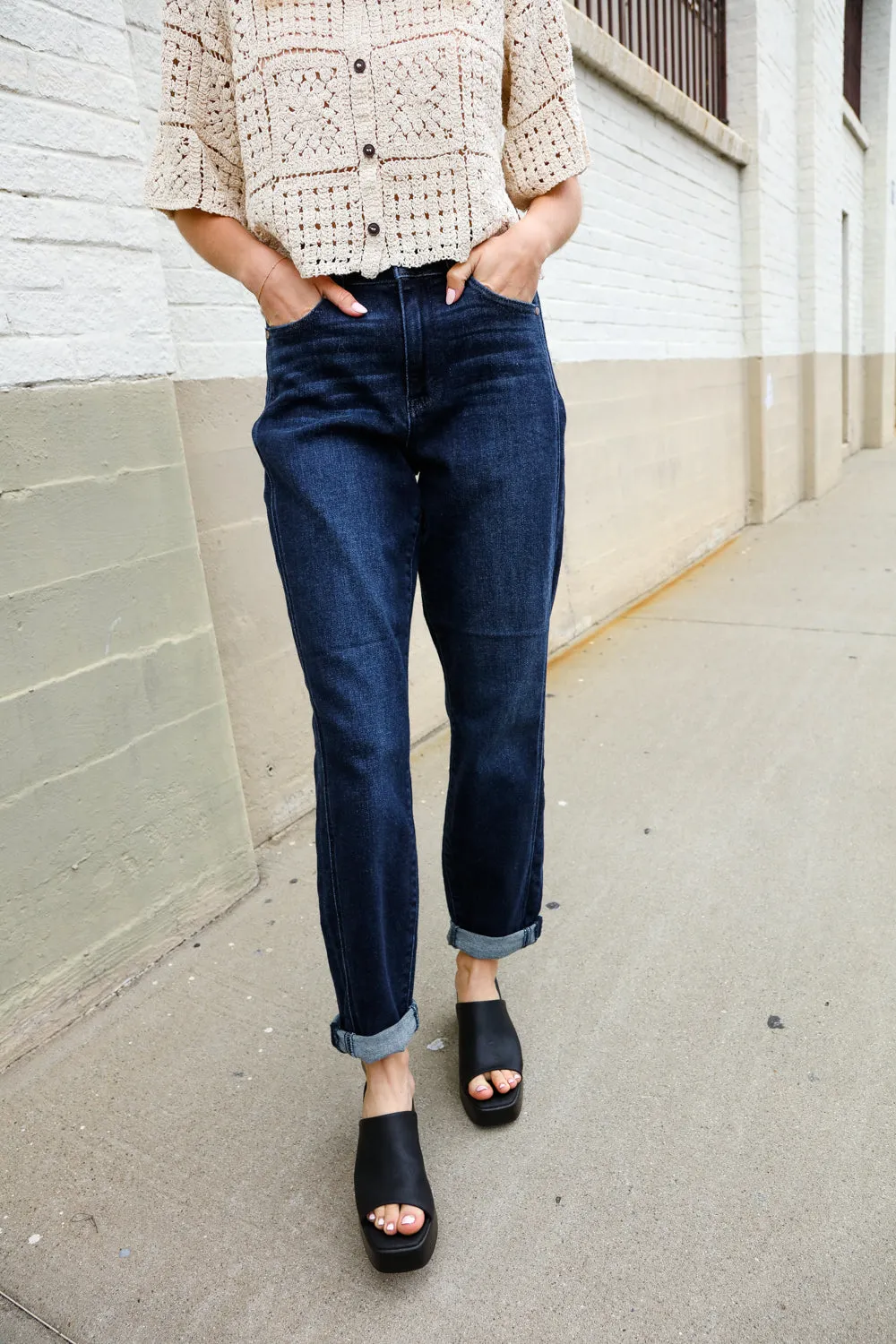 Ayra High-Rise Boyfriend Jeans | Judy Blue