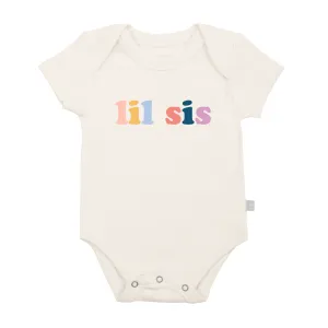 Baby graphic bodysuit | lil sis