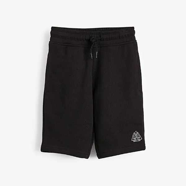 Black/Green 2 Pack Shorts (3-16yrs)