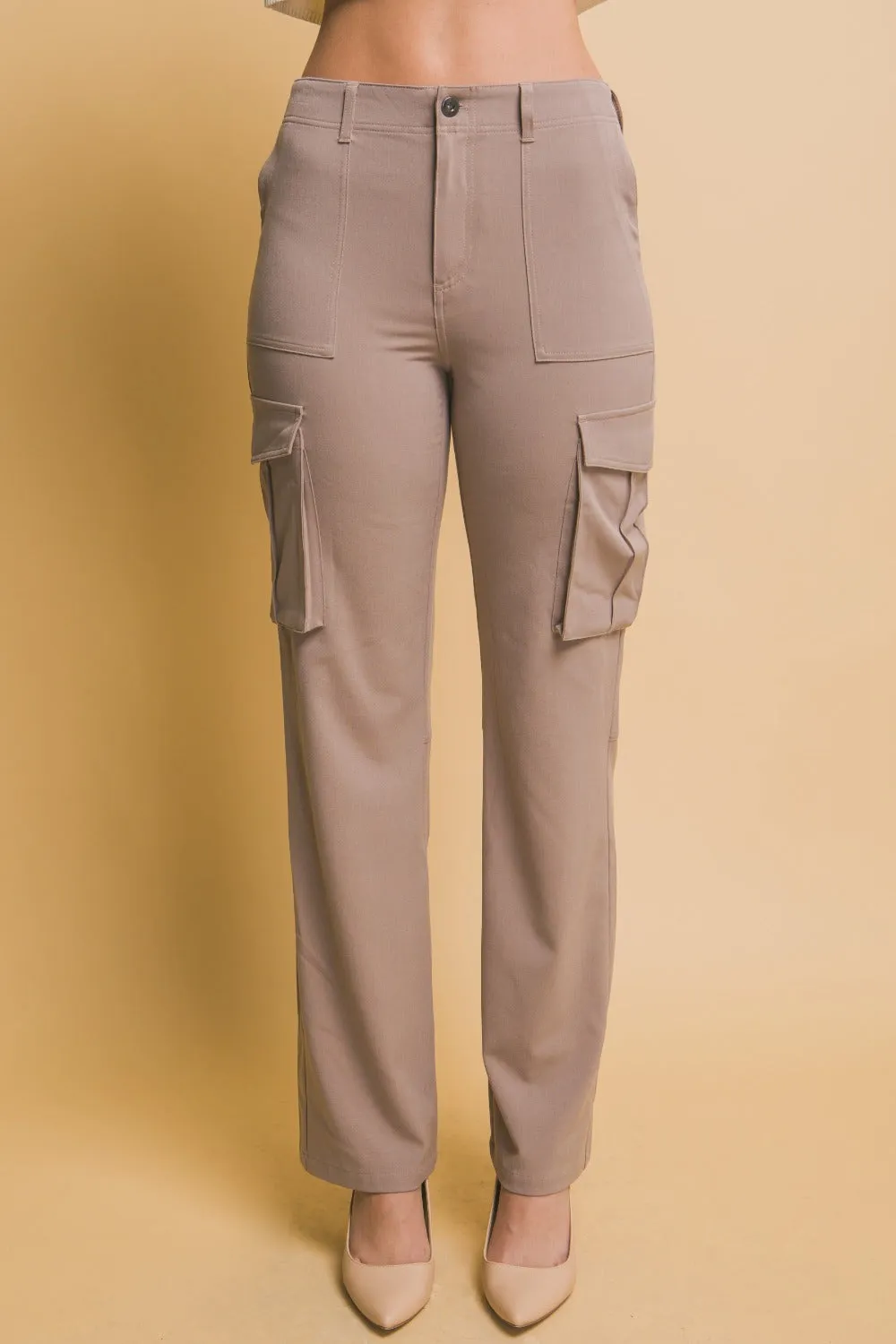 Blake High-Rise Cargo Pants