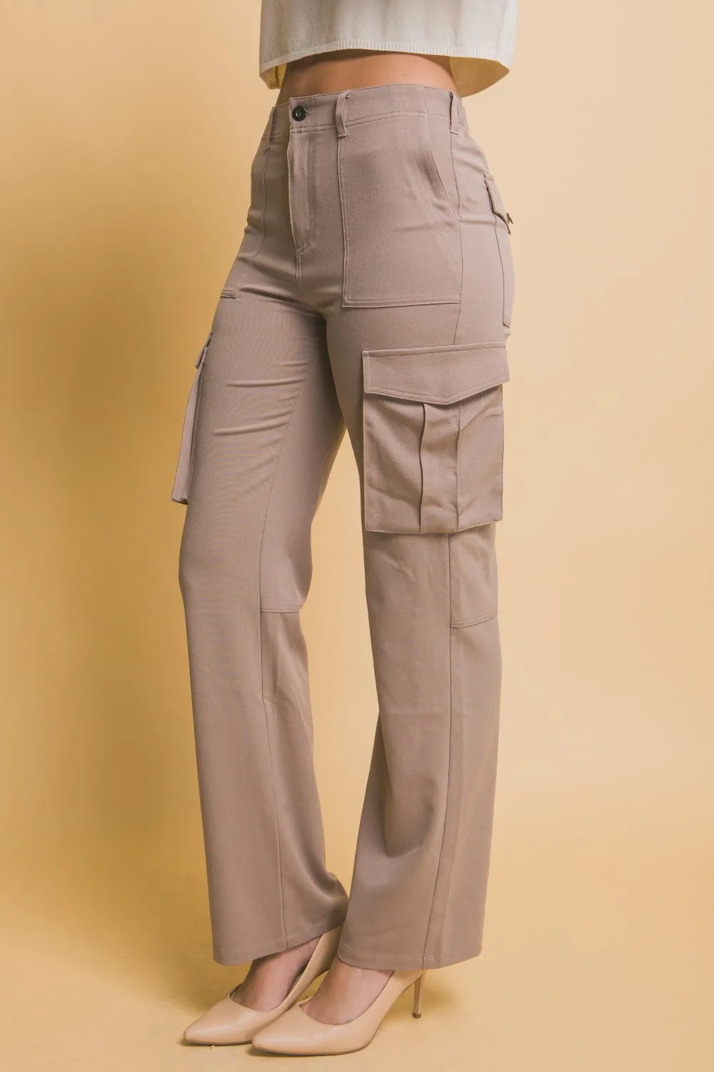 Blake High-Rise Cargo Pants