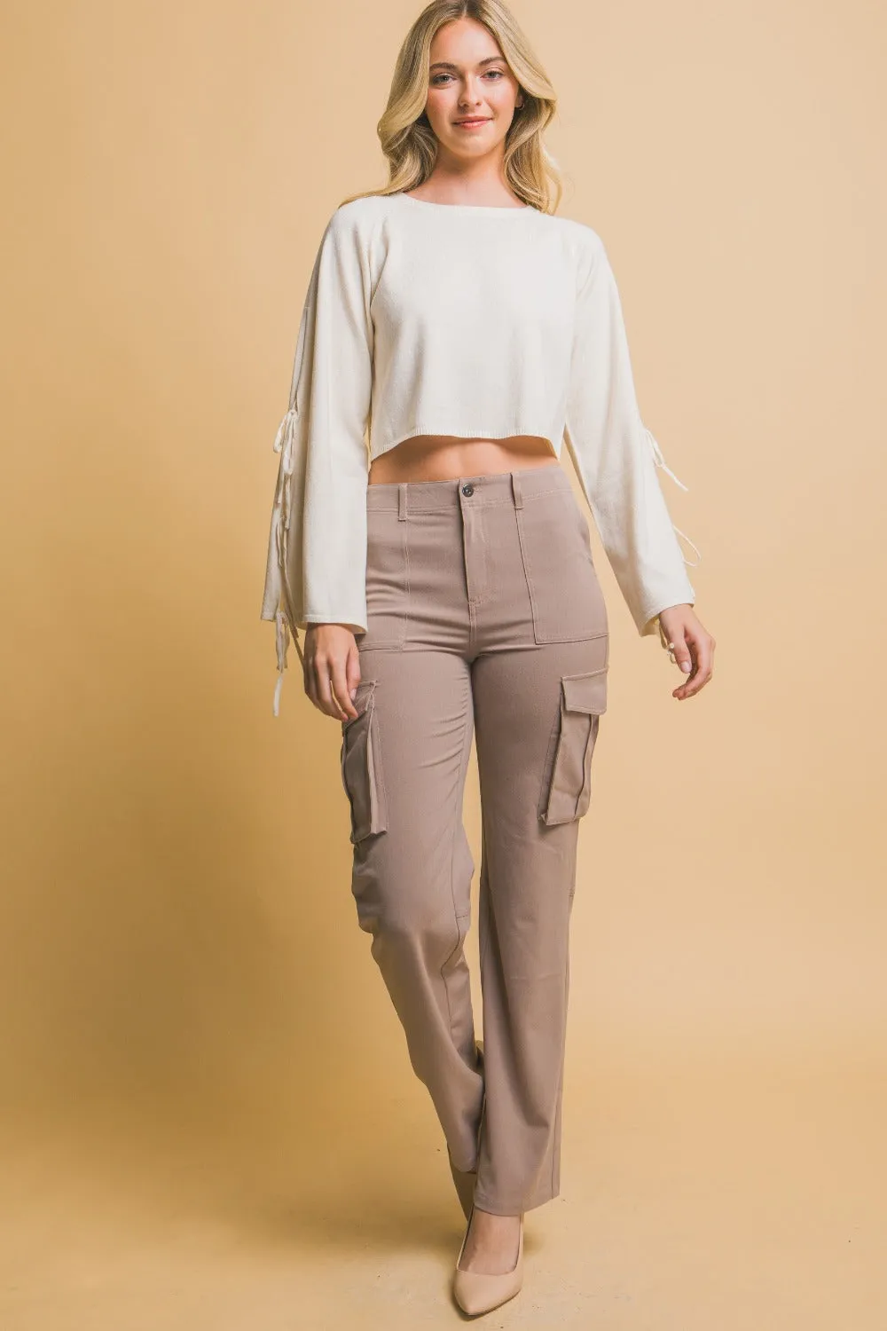 Blake High-Rise Cargo Pants