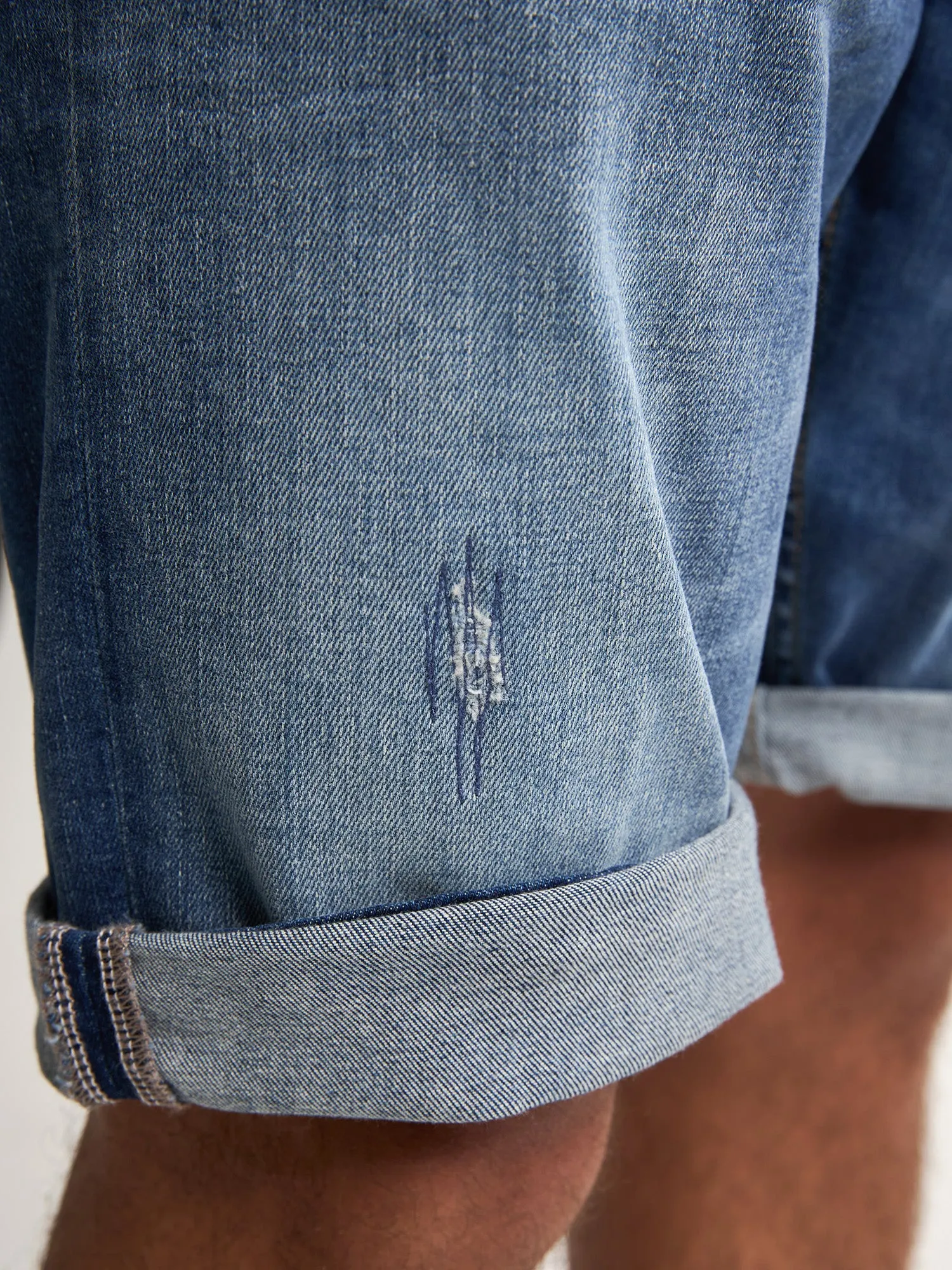 Blizzard Denim Shorts Baystone