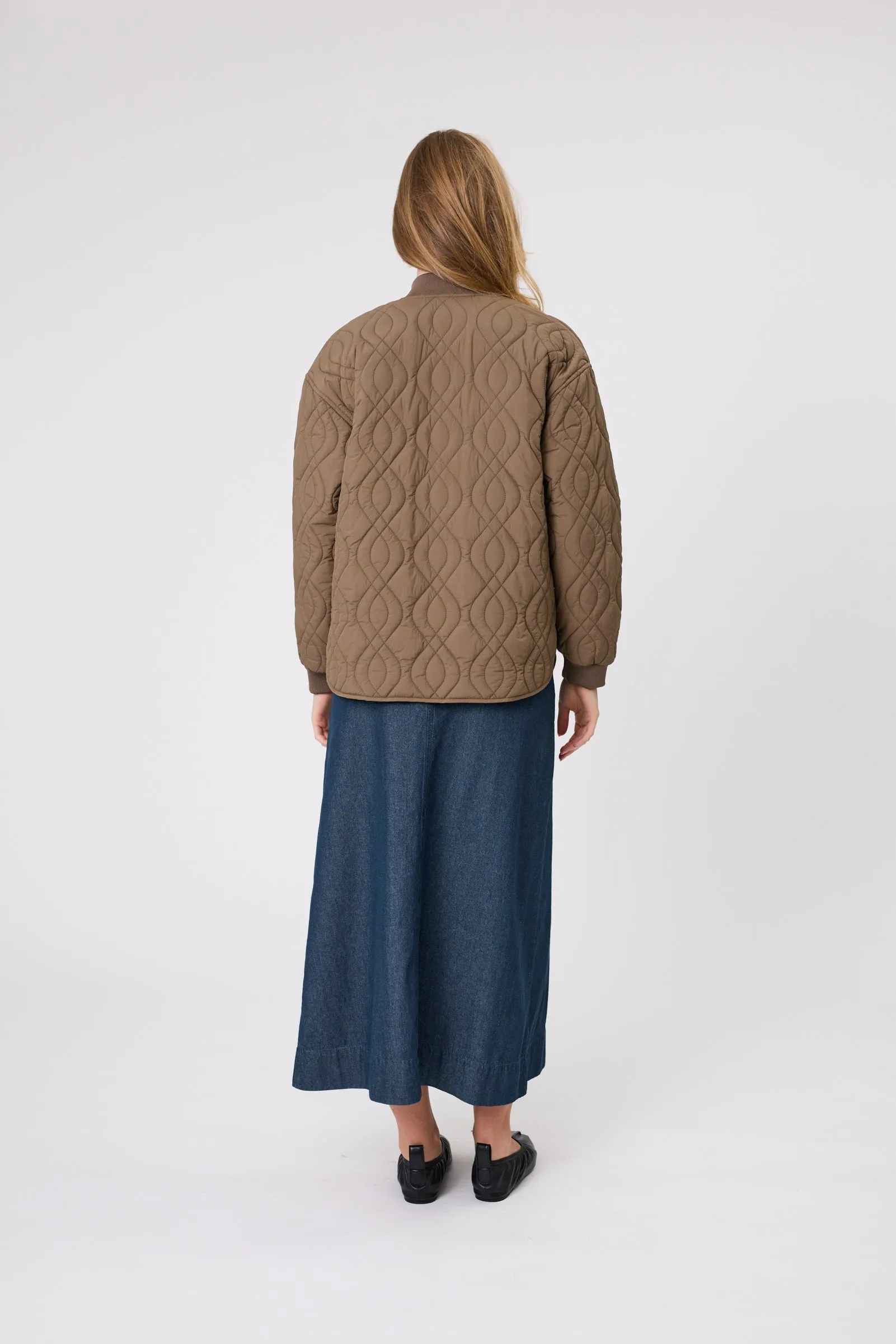 Colorado Quilted Jacket - Mocha