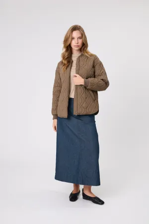 Colorado Quilted Jacket - Mocha