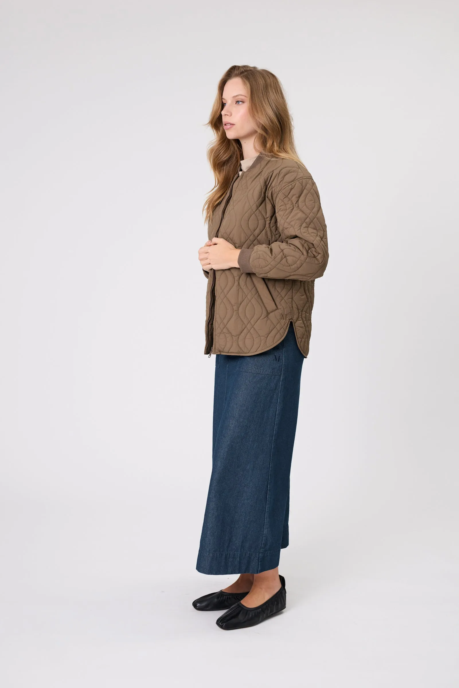 Colorado Quilted Jacket - Mocha