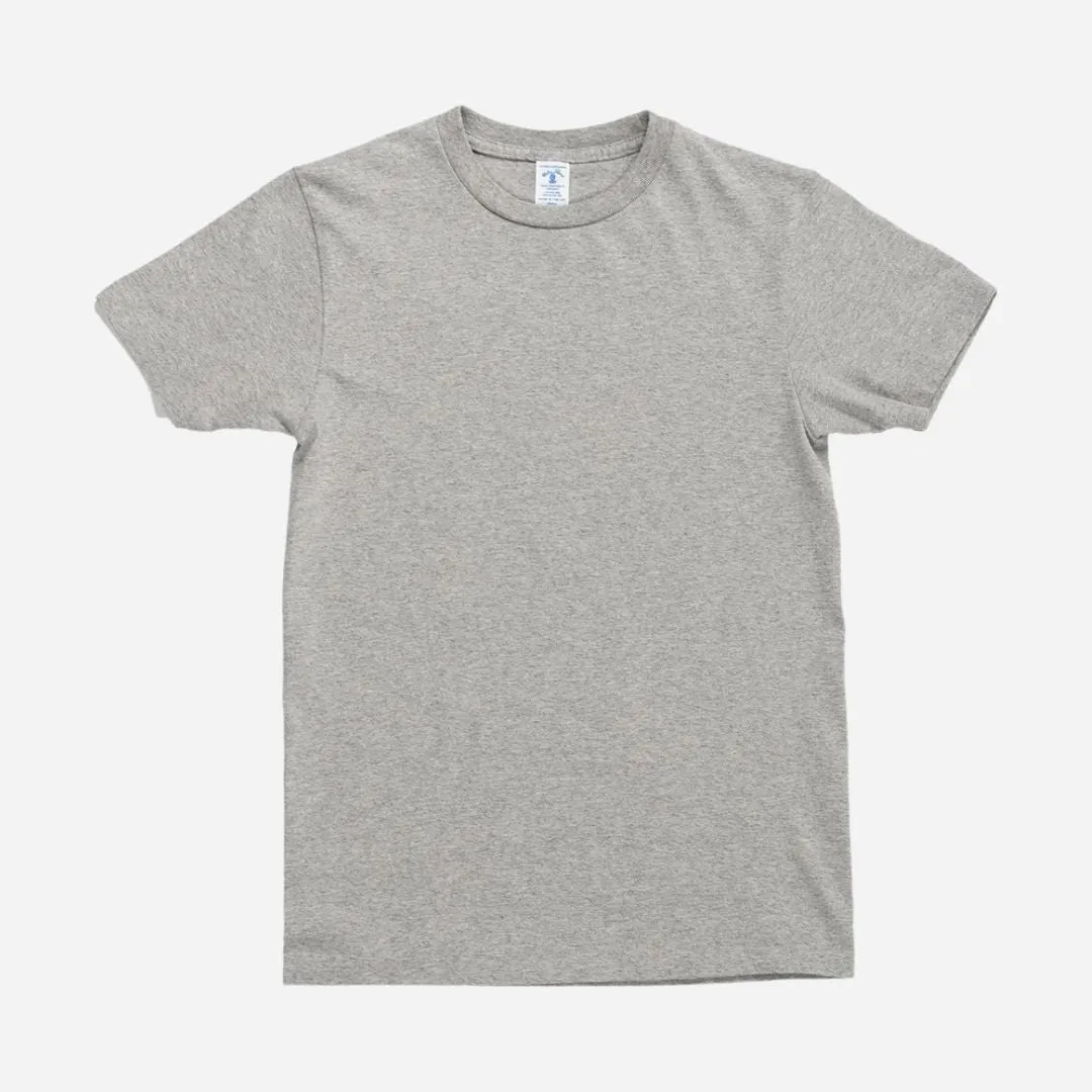 Crew Neck T-Shirt (Heather Grey)