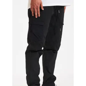 Crysp Denim Rowan Black Cargo Jeans (CRYSPHOL23-07)