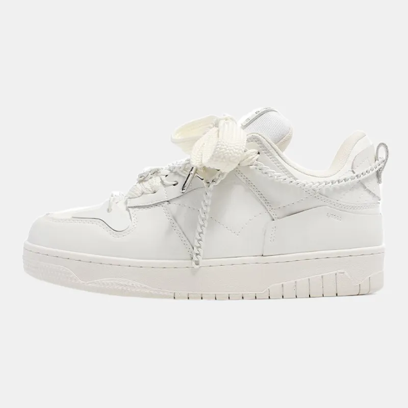 Cuban | Chunky White Sneakers