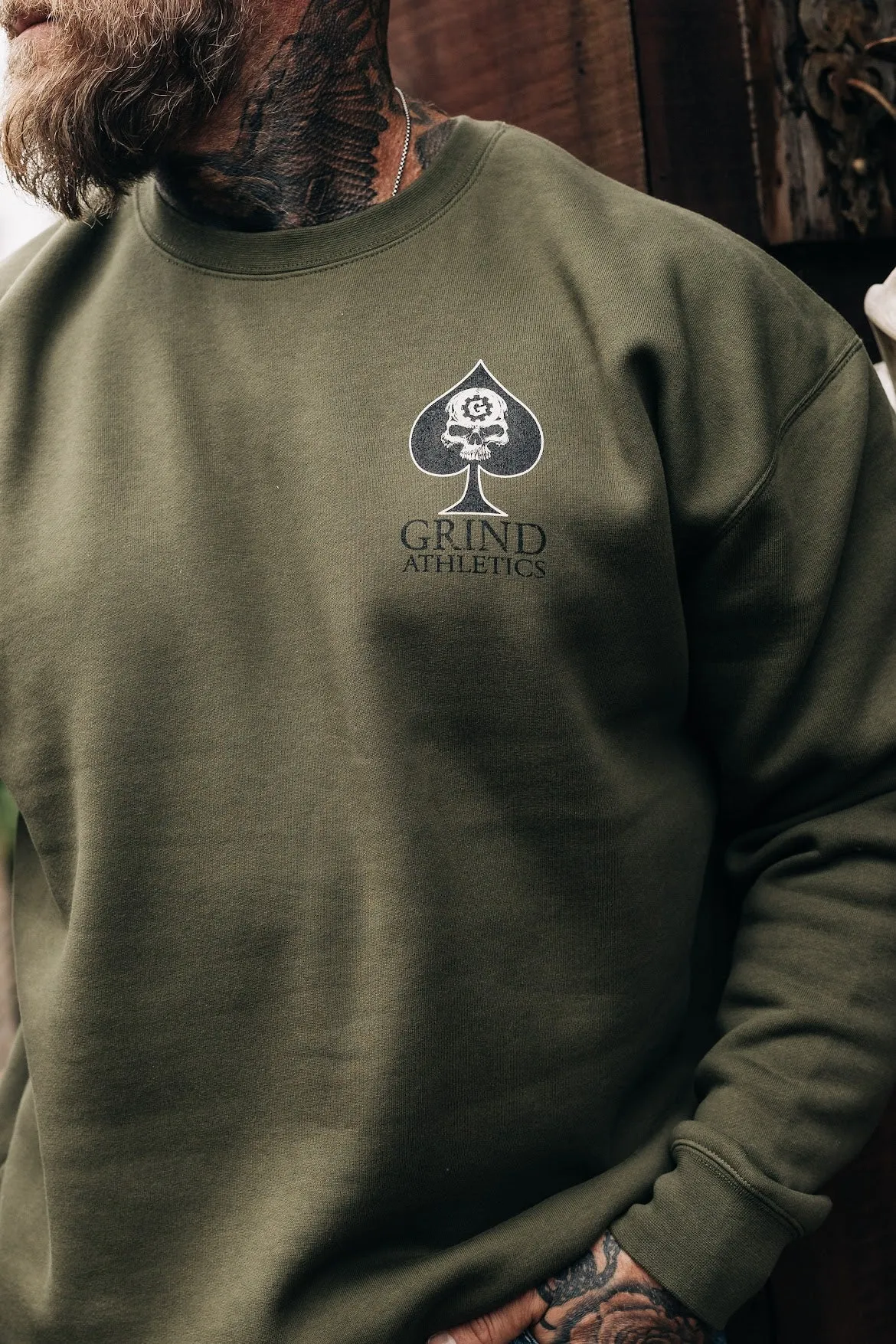 Fortune Favors The Bold - Crewneck Heavyweight Sweatshirt