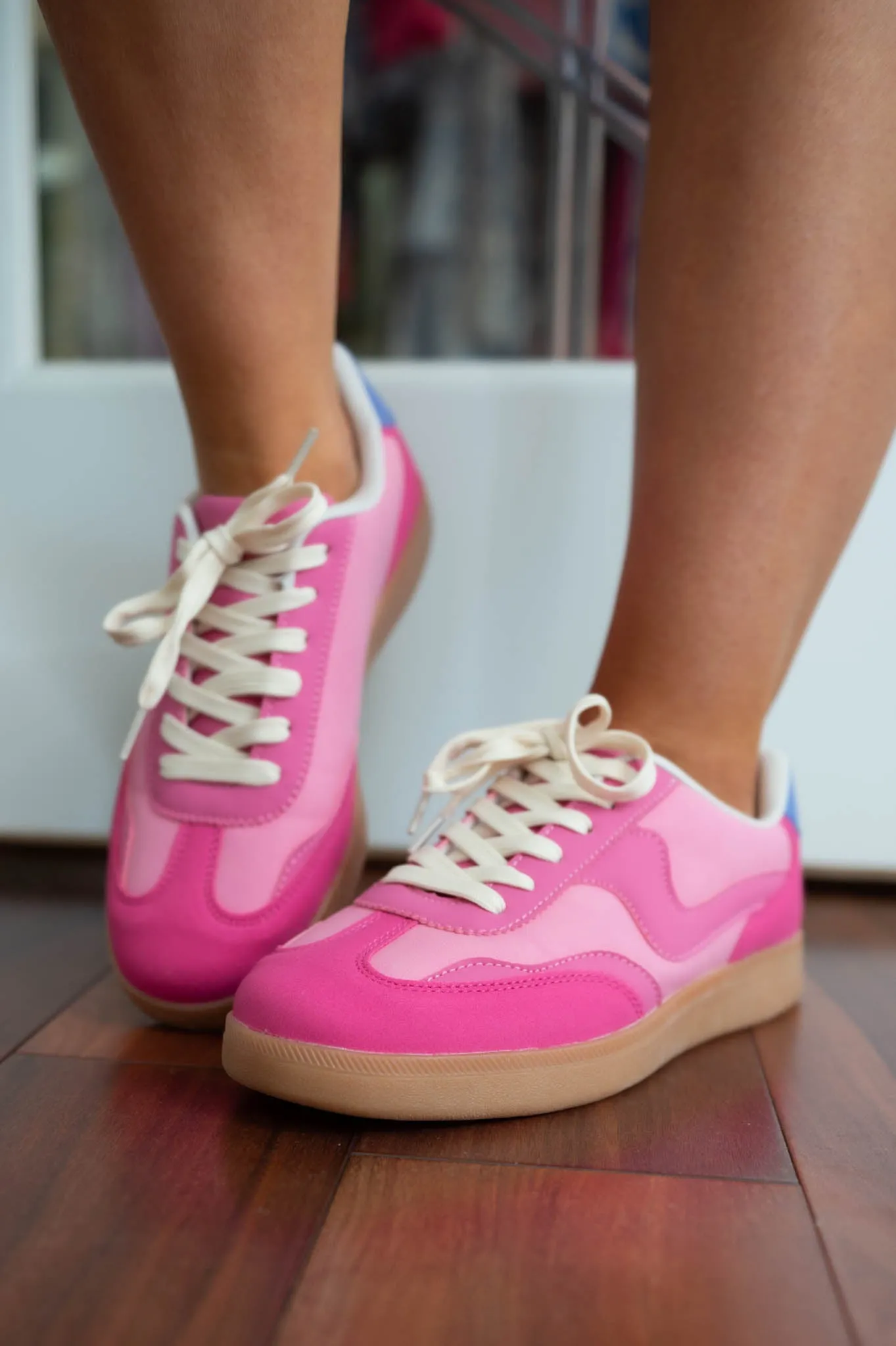 Fuchsia Trendy Sneakers