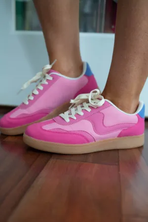 Fuchsia Trendy Sneakers