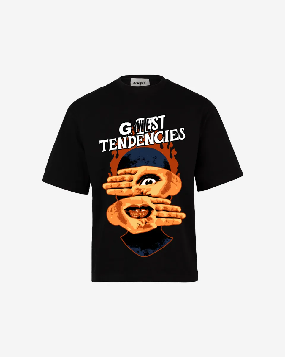 G-WEST TENDENCIES OVERSIZED TEE GWROJMT79