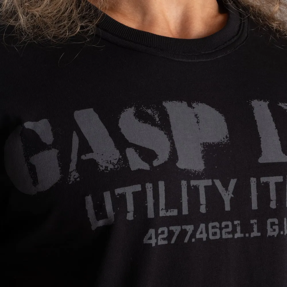 GASP Inc Street Tee (Washed Black)-ملابس رياضية