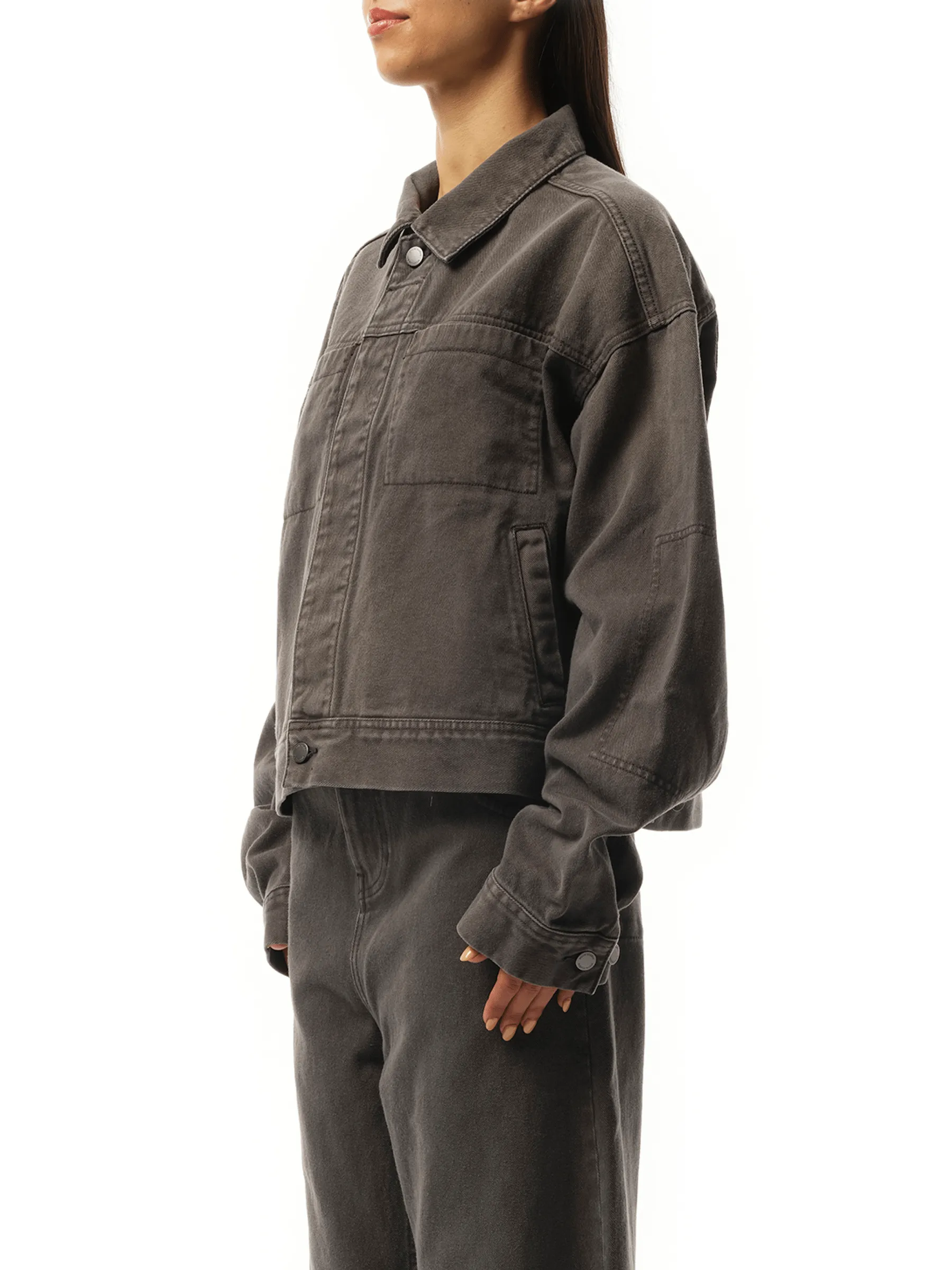 Gem Denim Jacket in Stonelight
