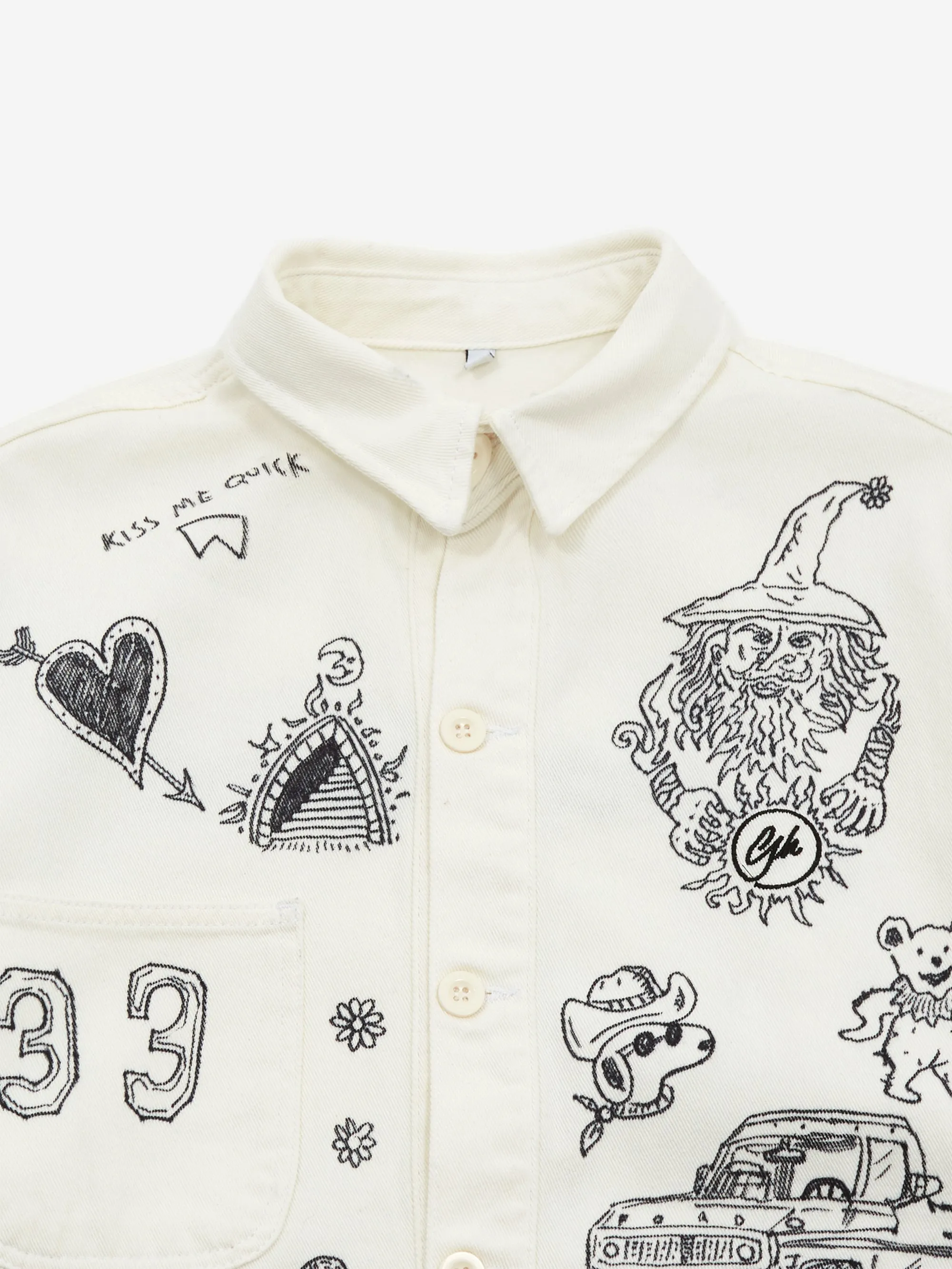 Goodhood x Rebel Yuth Hand Customised Store Worker Jacket - Large No 1