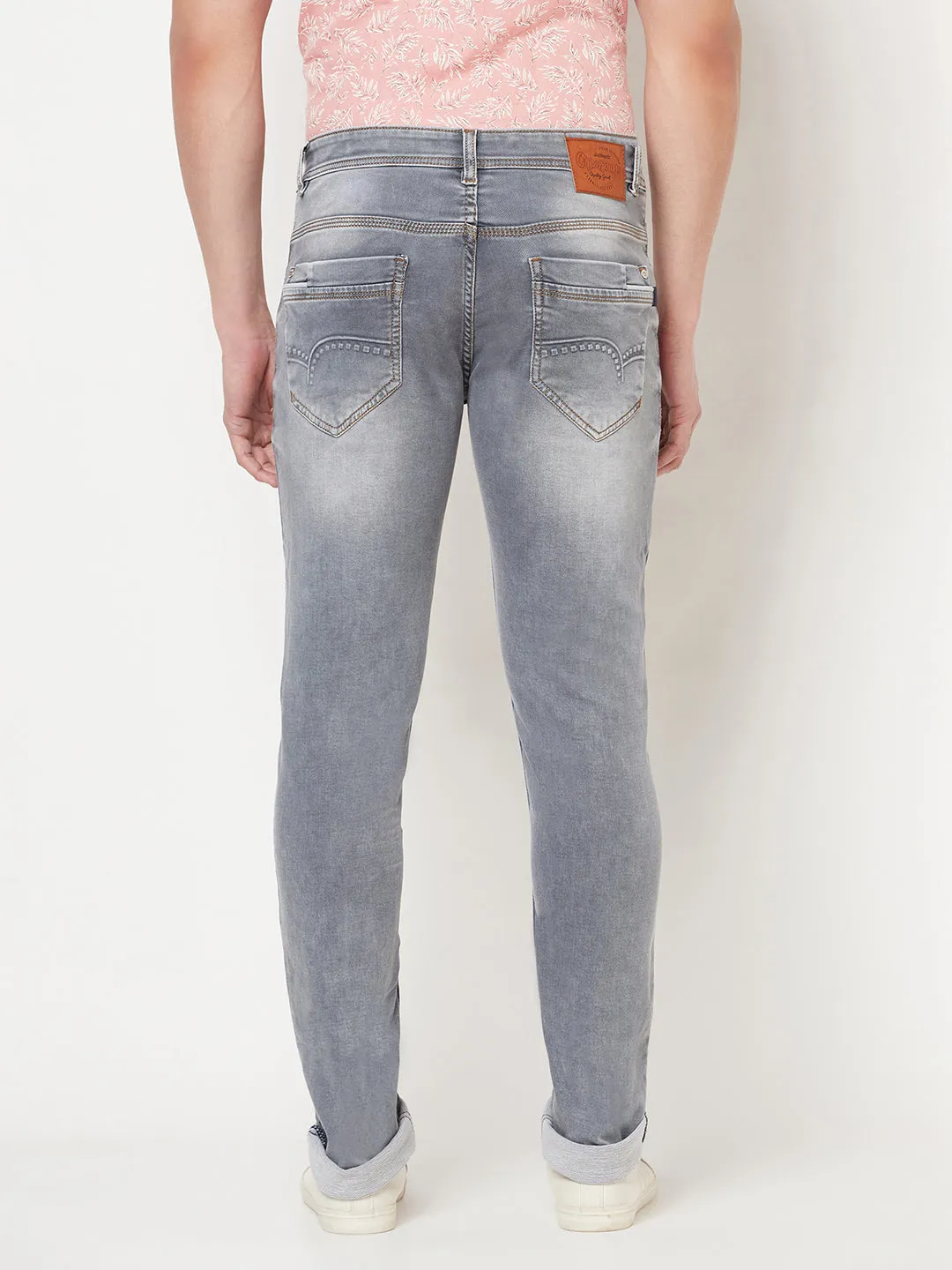 Grey Light Fade Jeans