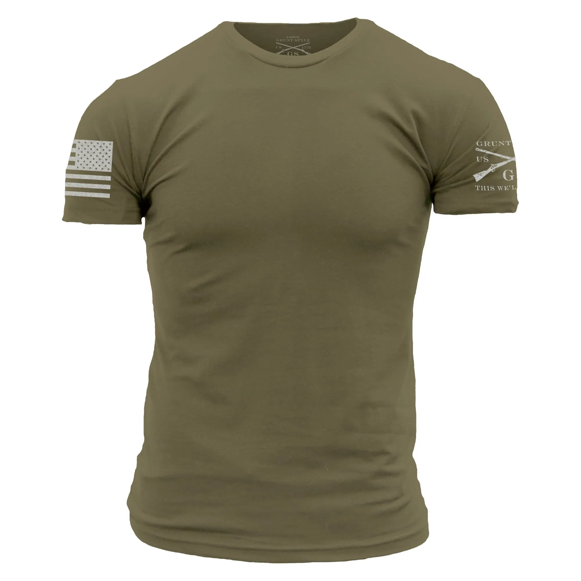 Grunt Style Basic Crew - Military Green