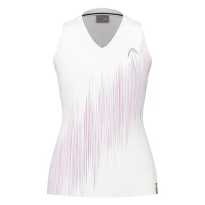 HEAD Performance Tank Top (Ladies) - White/Berry