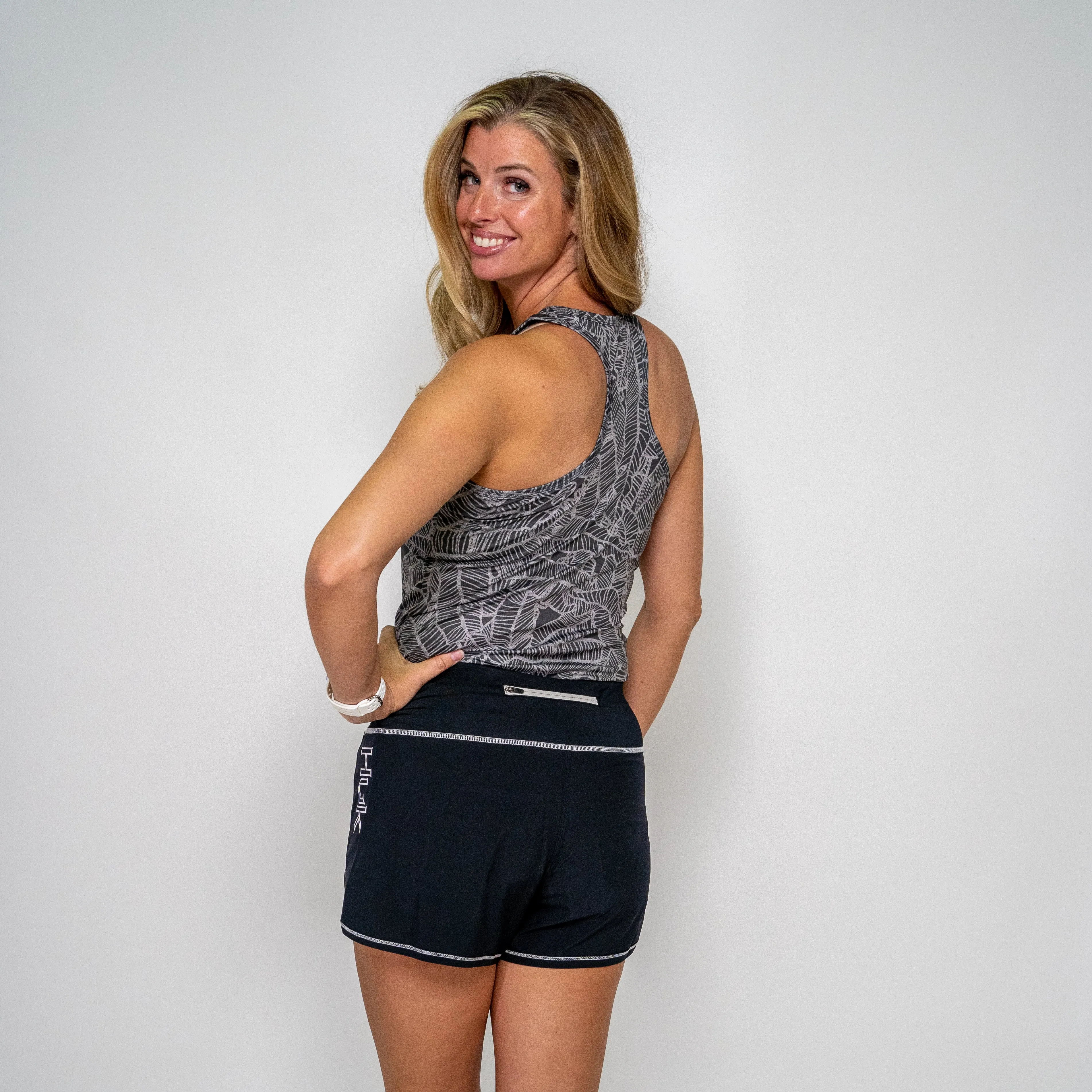 Huk | Pursuit Linear Leaf Tank Top | Women's