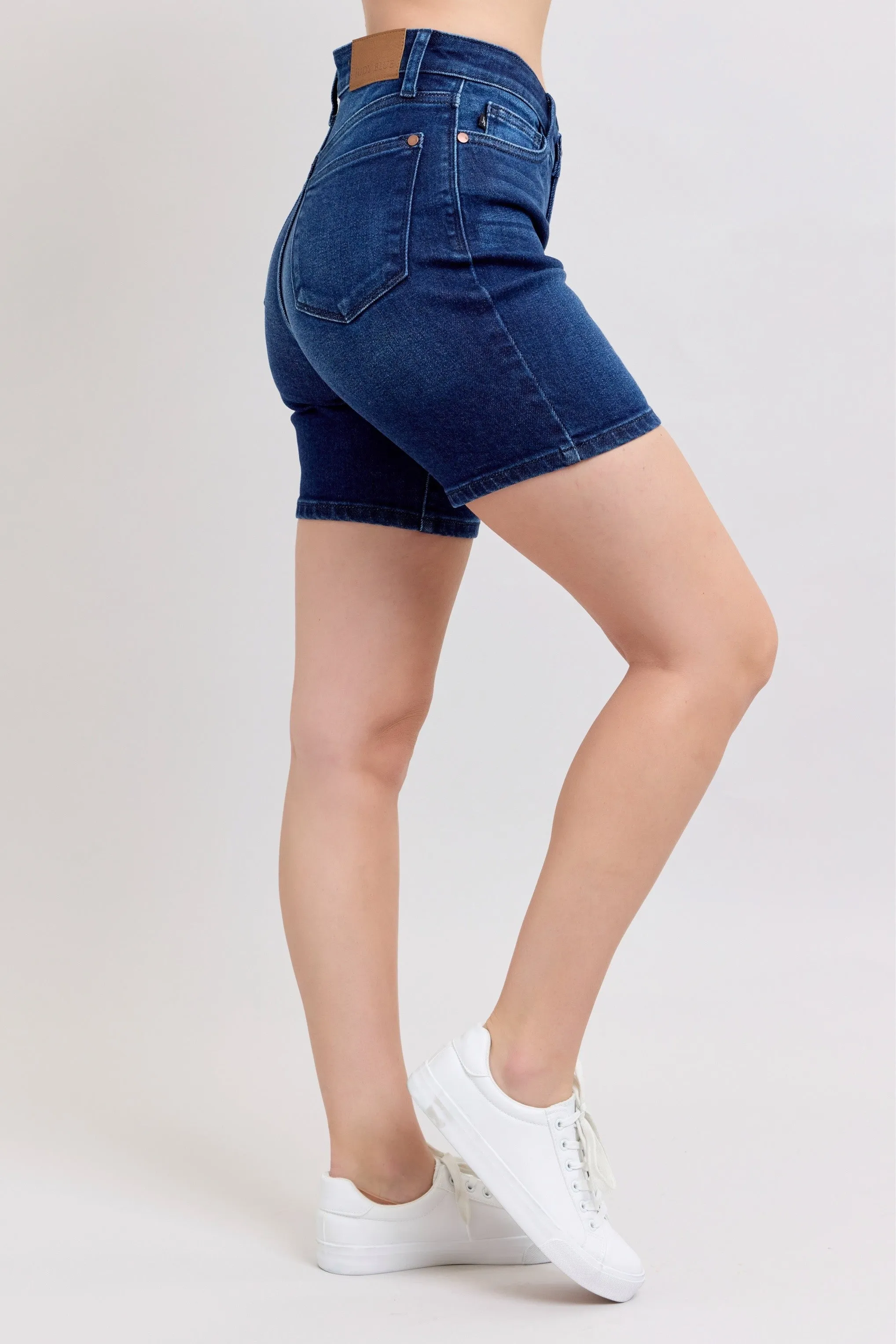 Janelle HW V-Front Bermuda Shorts