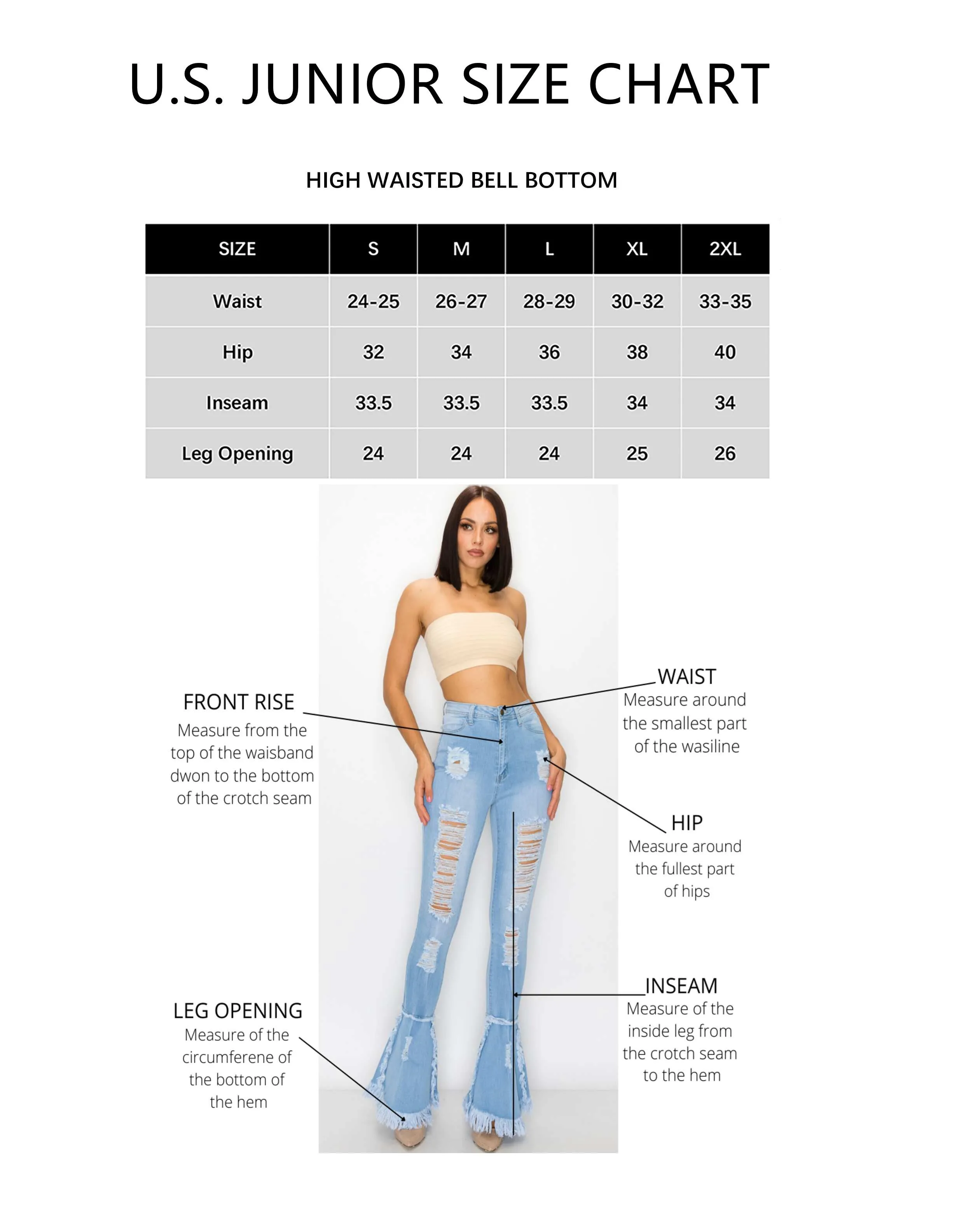 JAZZ-033 Walk Of Fame Flare Jeans