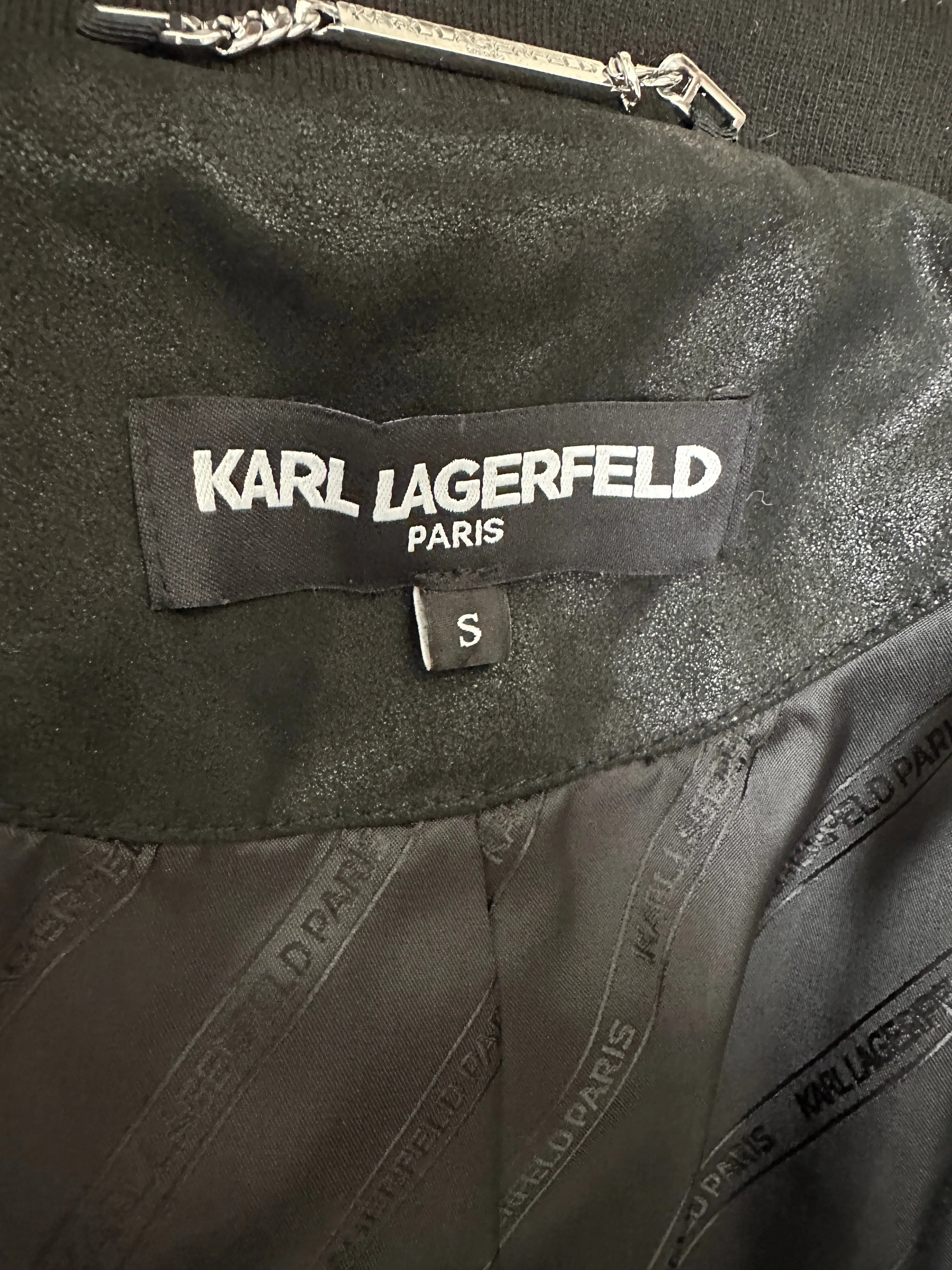 Leather Bomber Jacket
