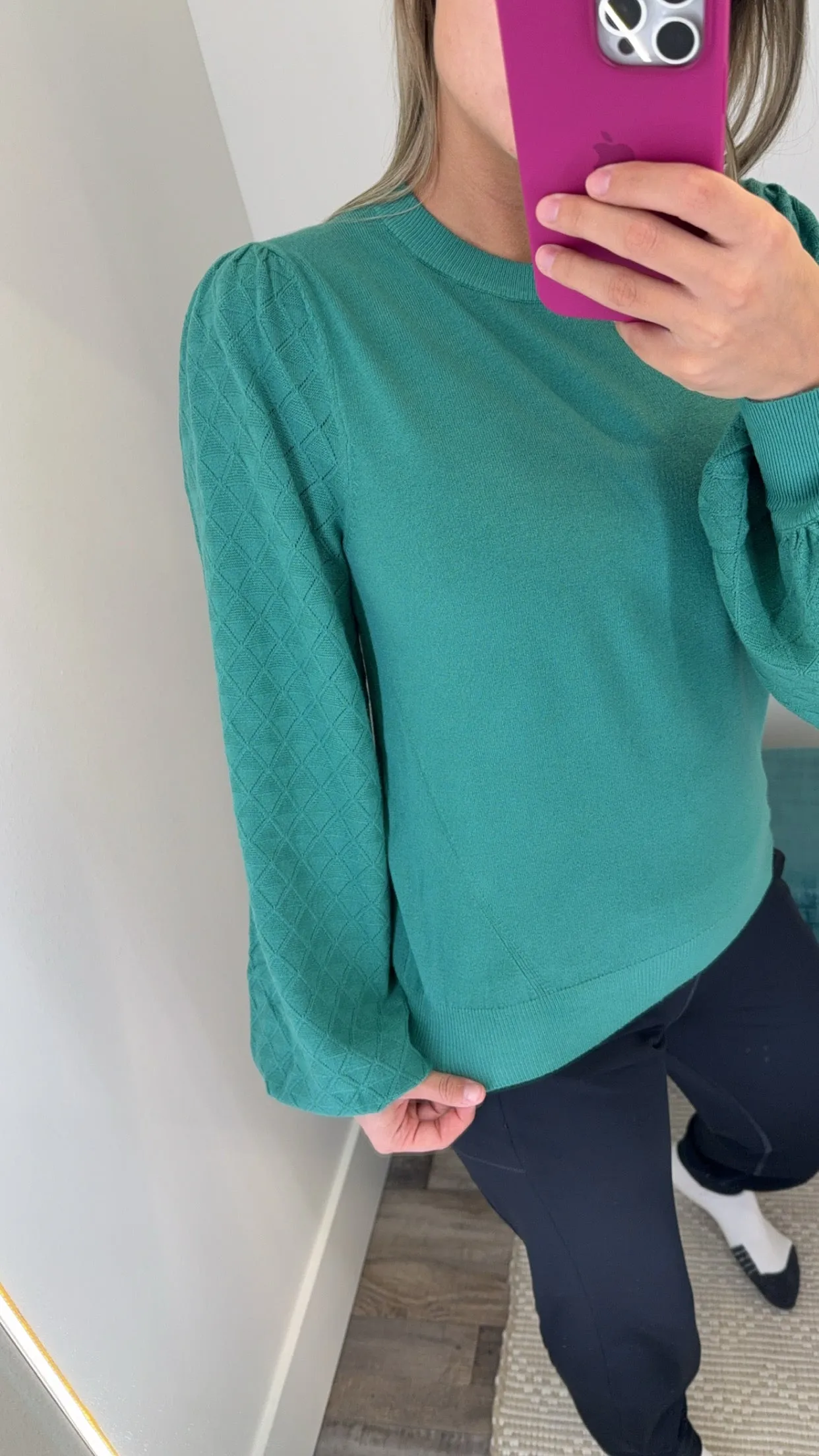 Lightweight Puff Sleeve Sweater