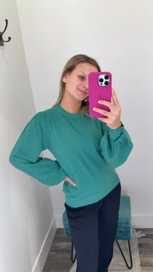 Lightweight Puff Sleeve Sweater