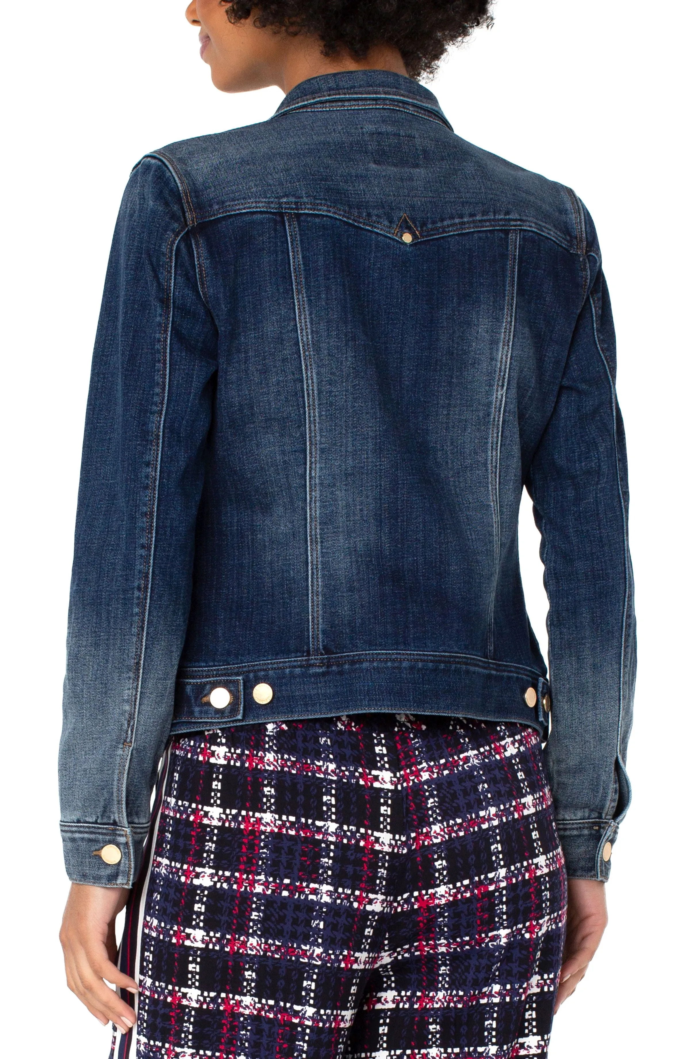 Liverpool: Classic Jean Jacket in Glenrock