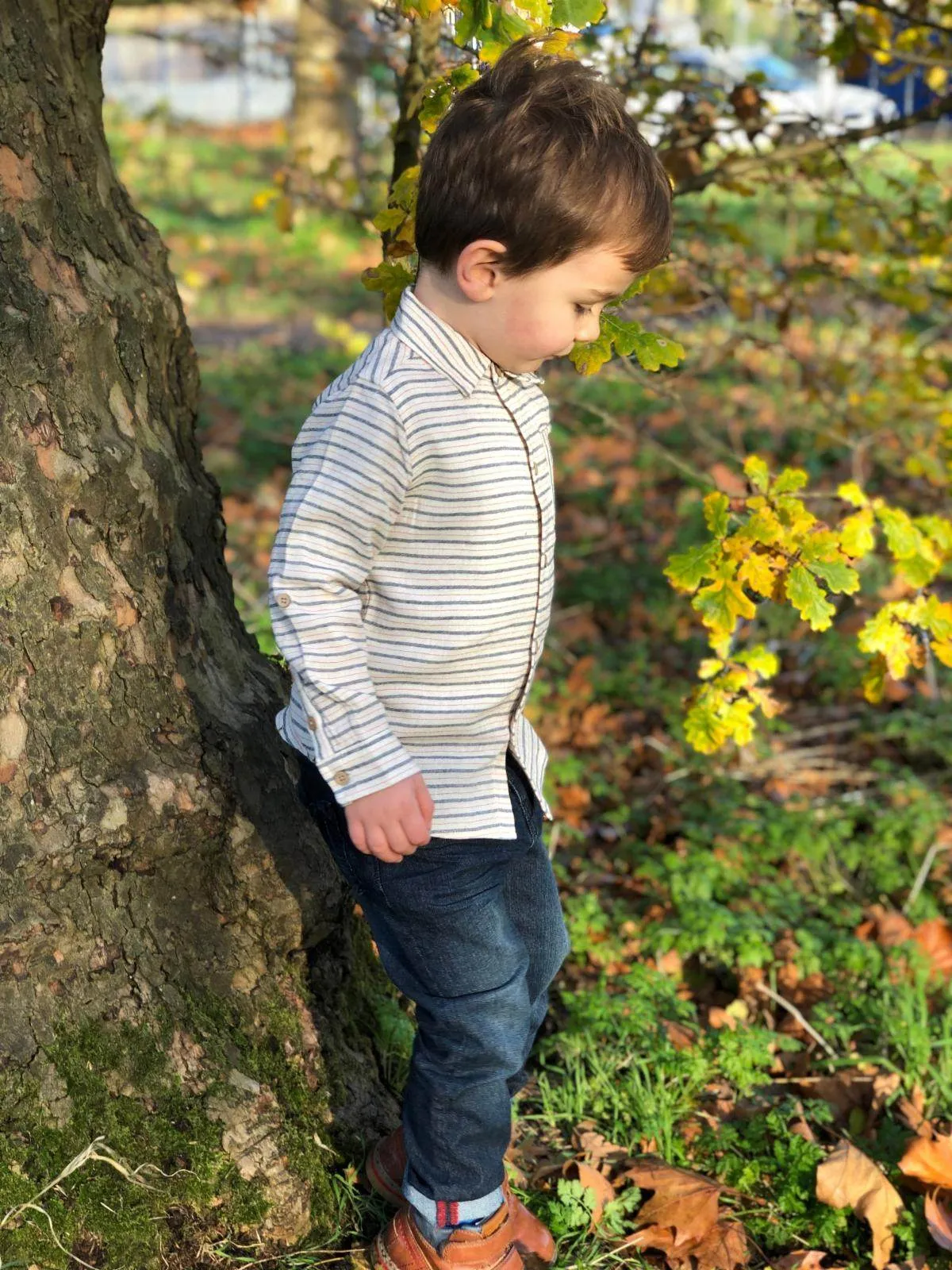 Me & Henry Blue slim fit boys denim jeans
