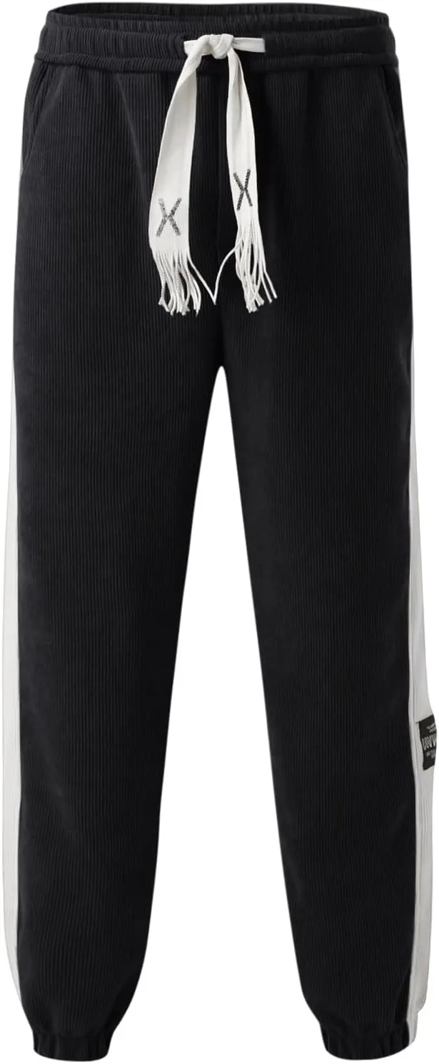 MIDOO Work Pants for Men Slim Fit Casual Athletic Tapered Sweatpants Jogger Loose Fit Active Workout Trousers