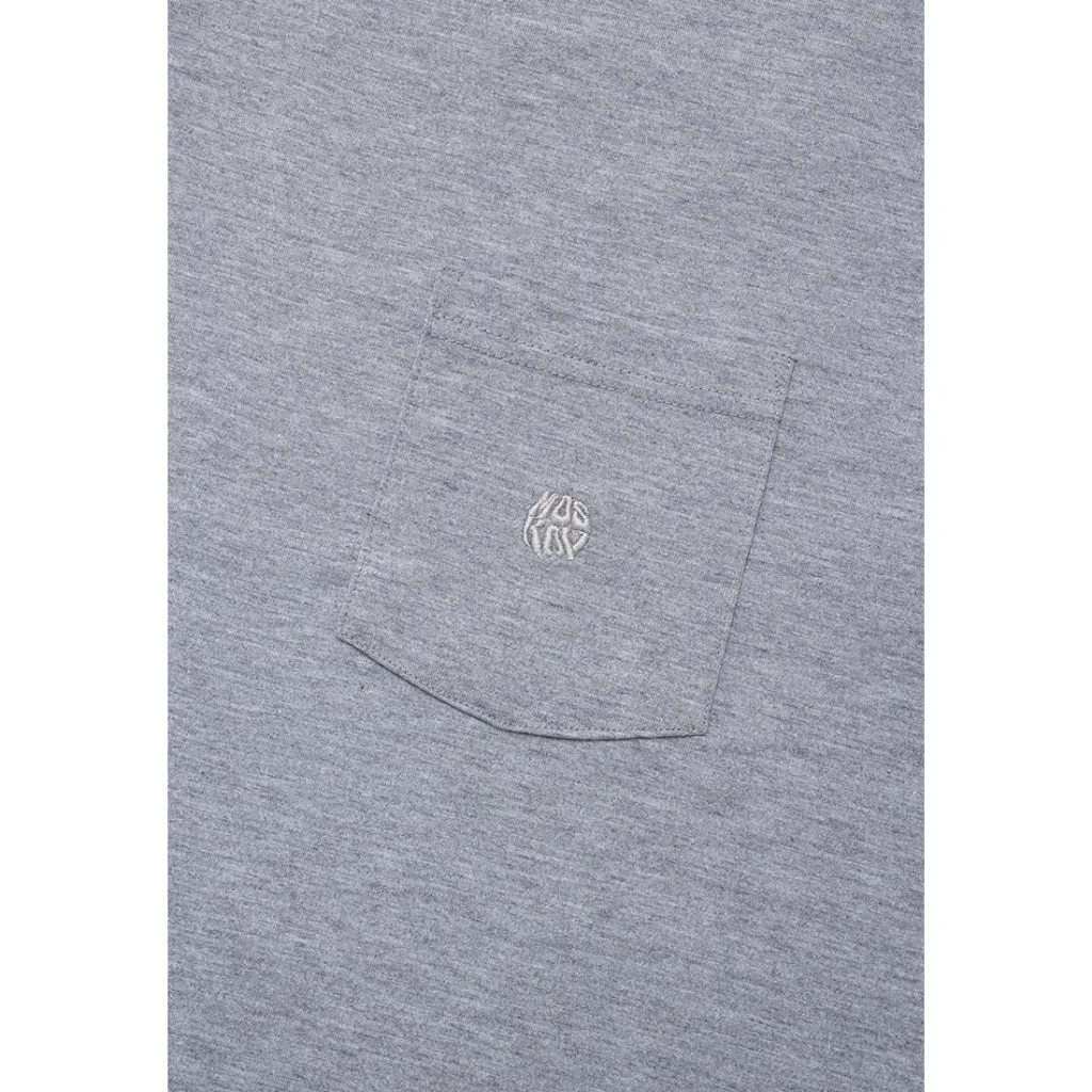 Moskav Round Logo Misty Pocket Tee