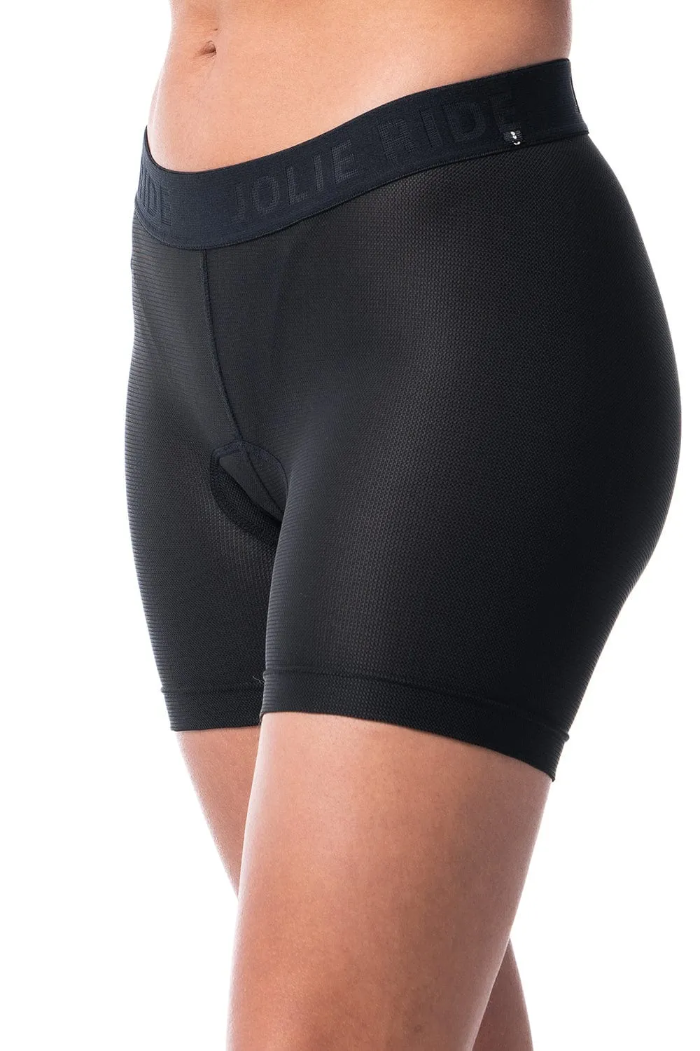 mtb 3/4 shorts - adjustable waist & shock-absorbent padding short included