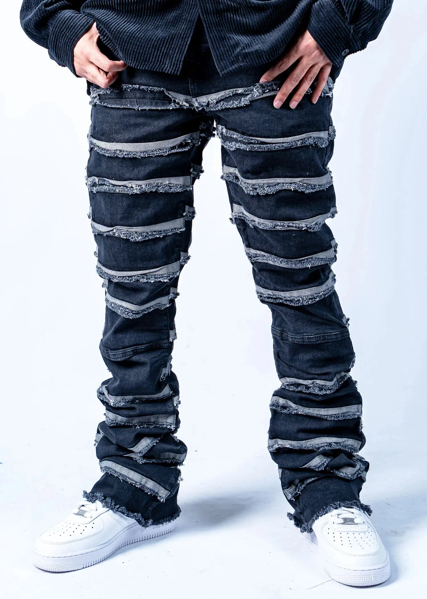 Ninefive (Dark grey Sierra Stacked Skinny Denim)