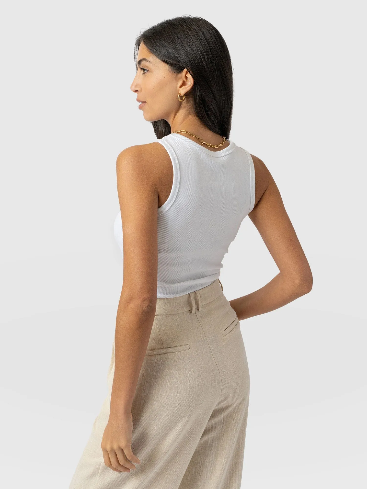 Nova Racer Vest - White