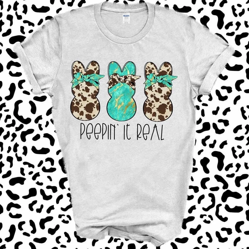 Peepin' It Real Tee