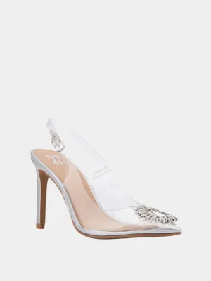 Pointed Heel Slingback Pump