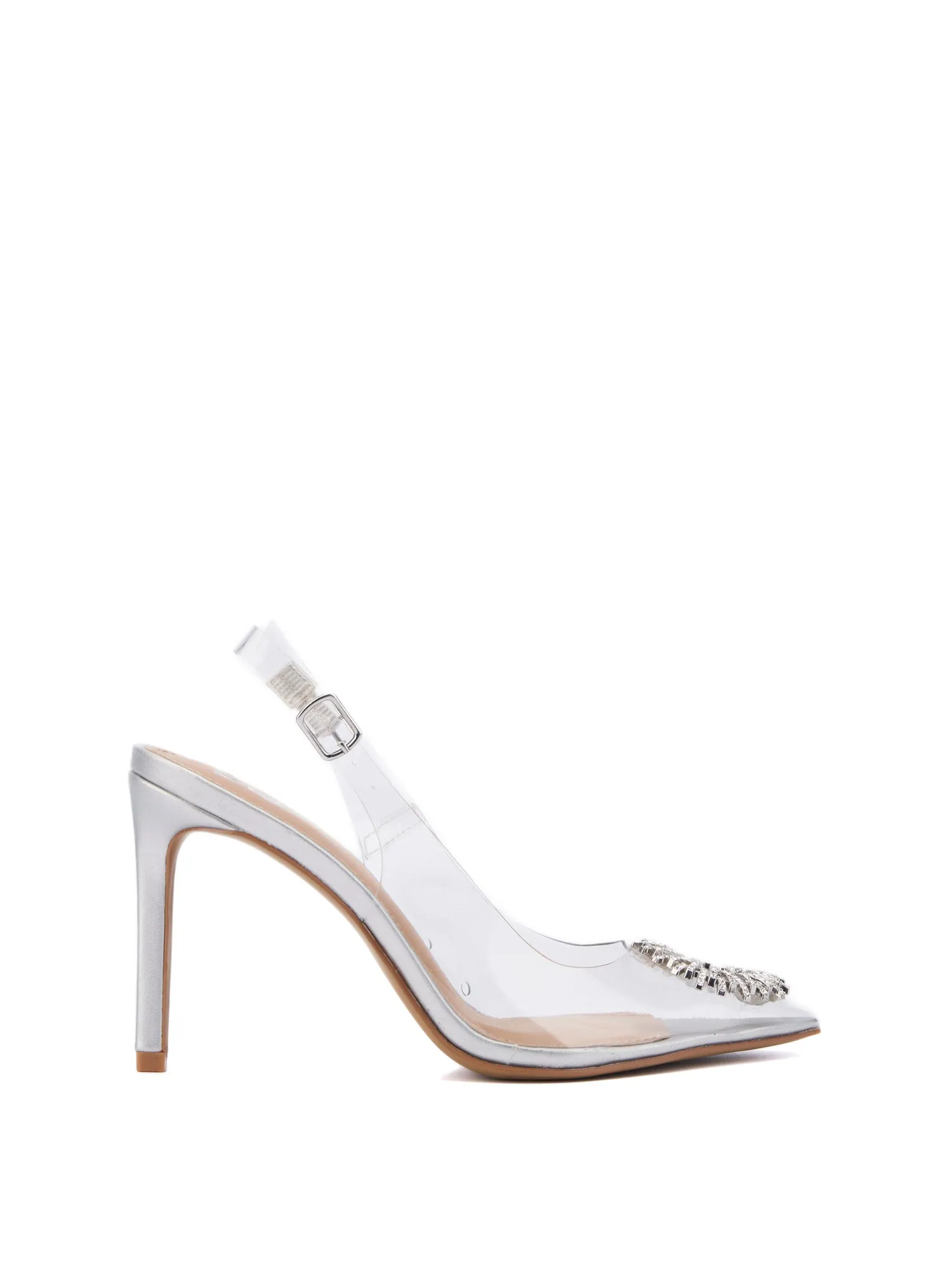Pointed Heel Slingback Pump