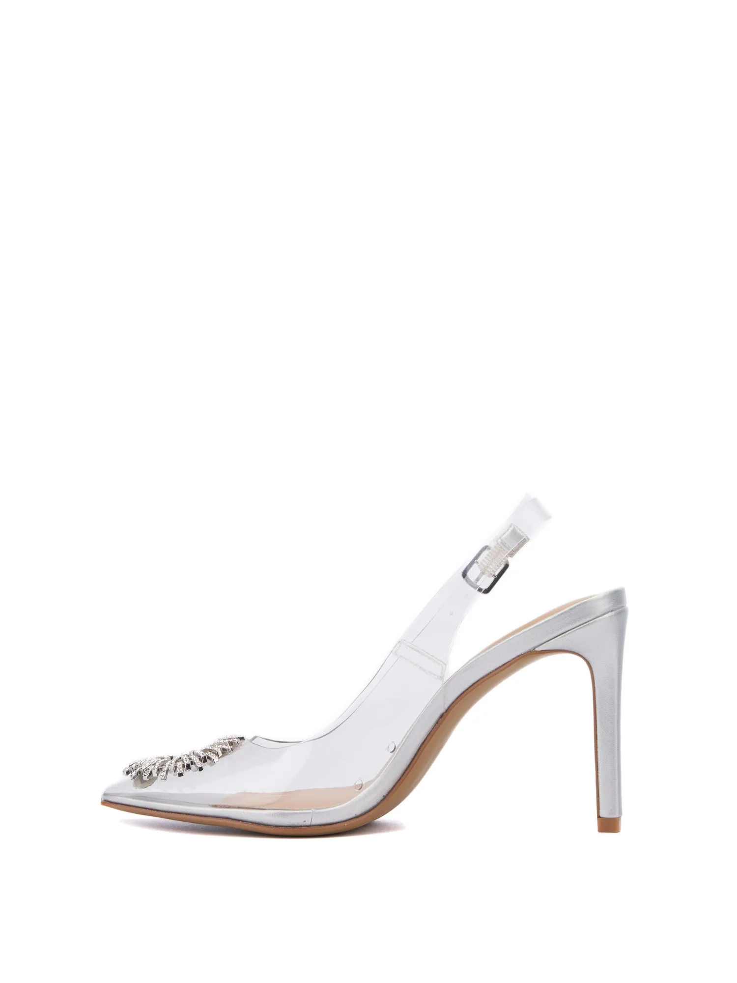 Pointed Heel Slingback Pump