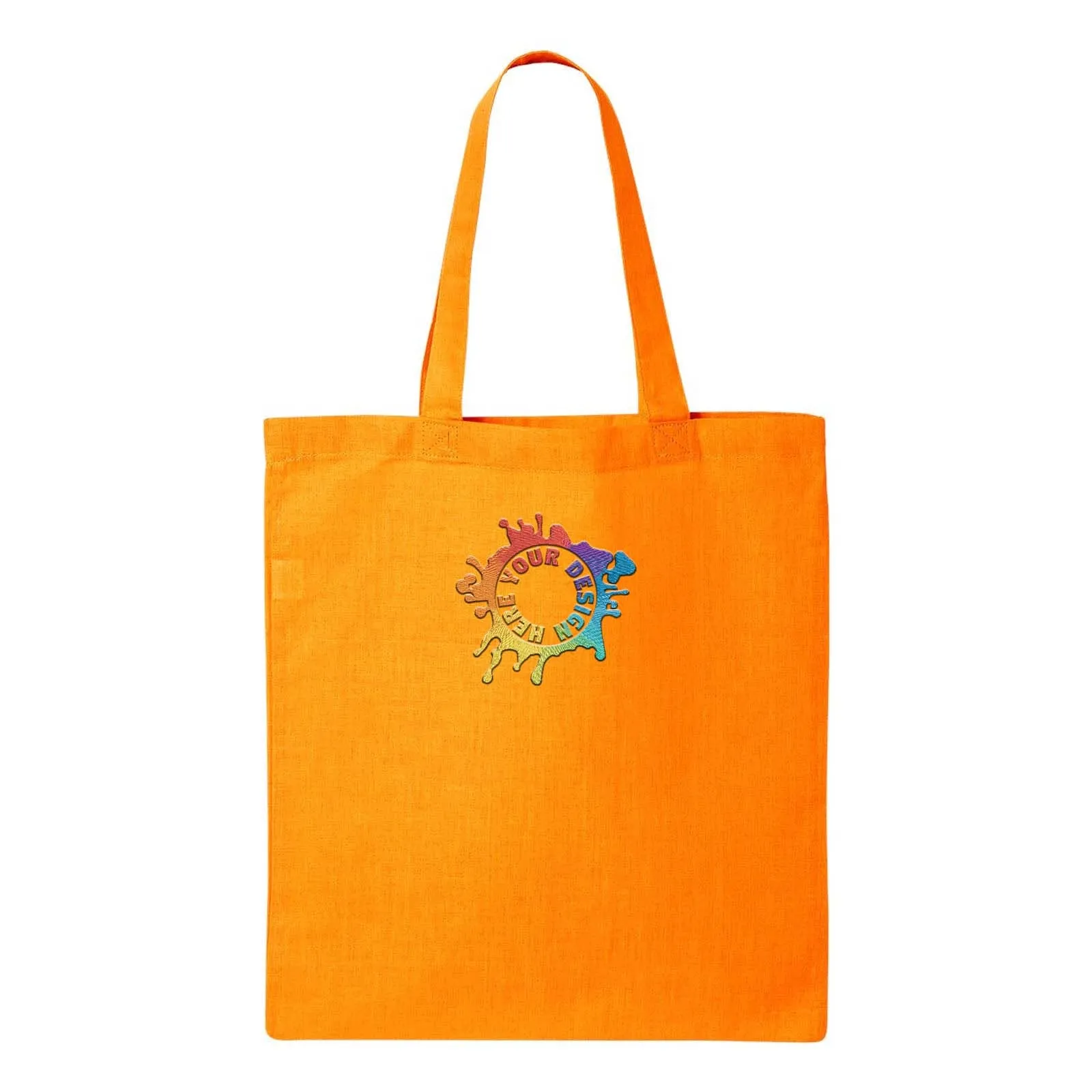 Q-Tees Economical Tote Embroidery