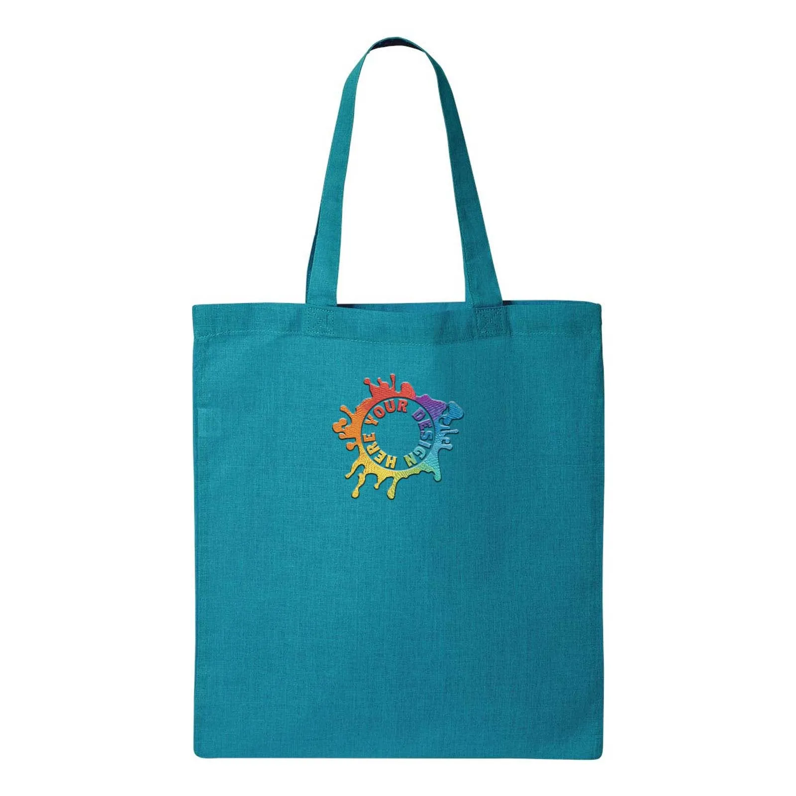 Q-Tees Economical Tote Embroidery
