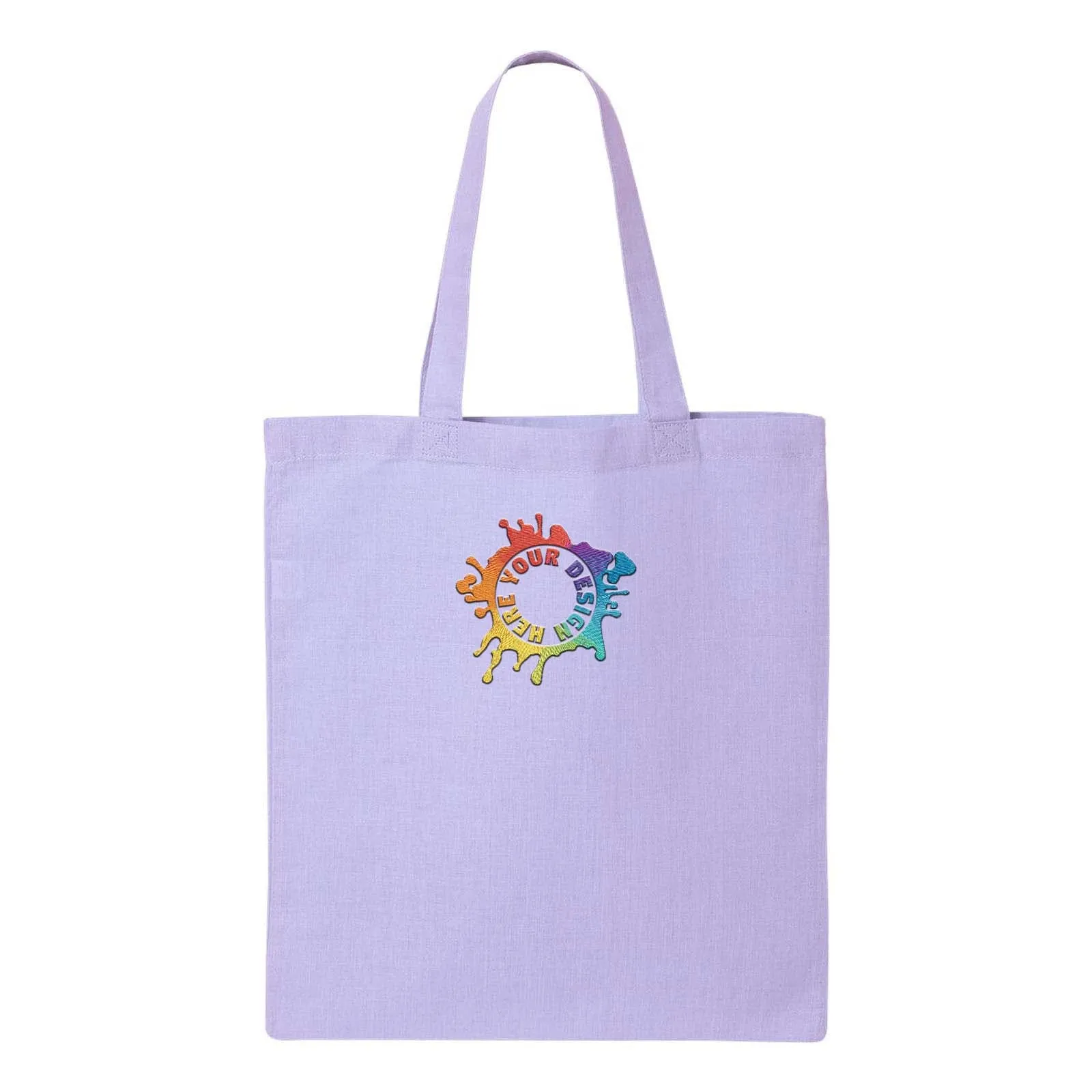 Q-Tees Economical Tote Embroidery