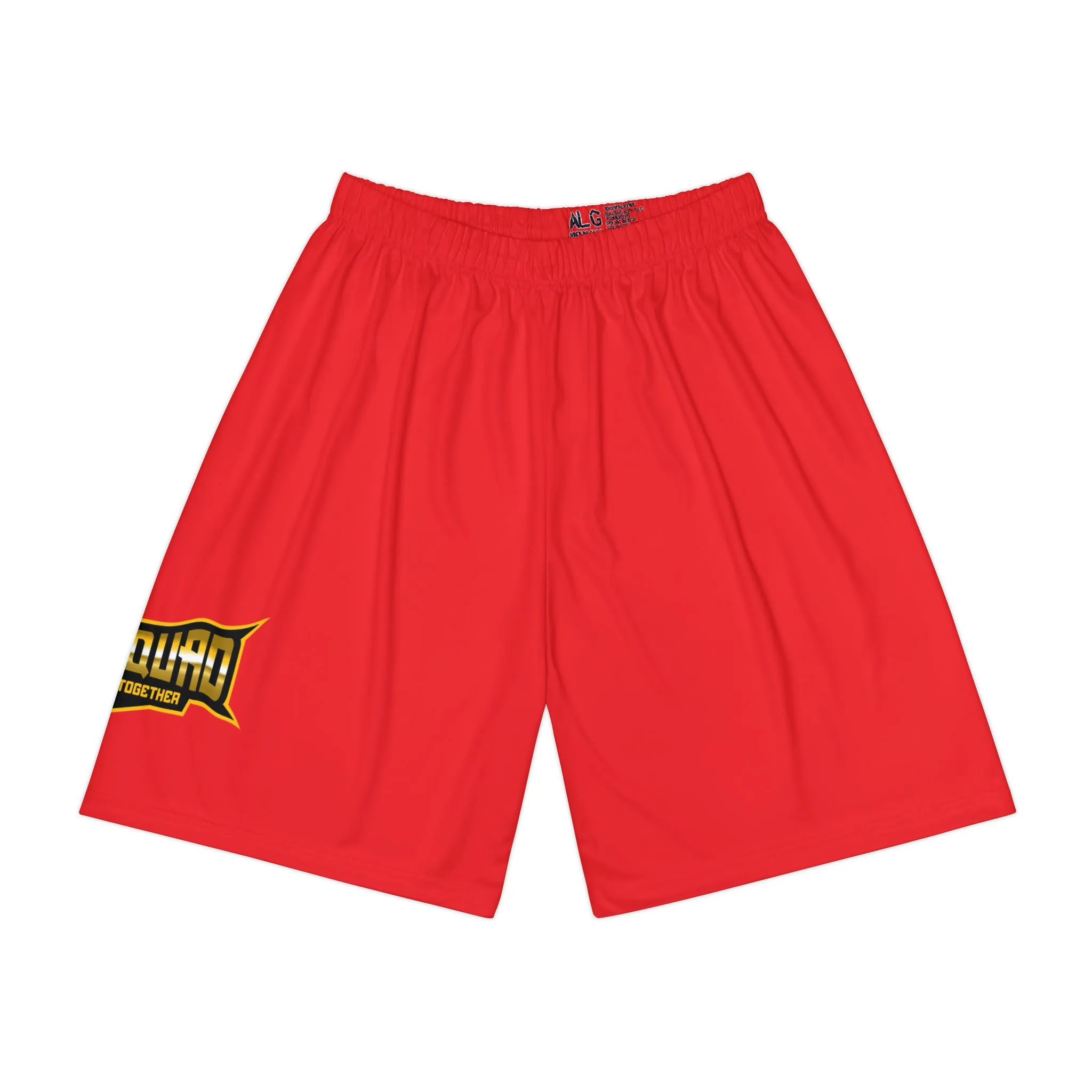 Red Mens Sports Shorts